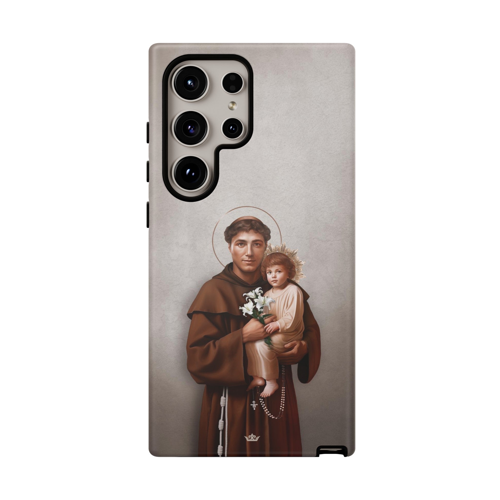 St. Anthony of Padua Hard Phone Case (Light)