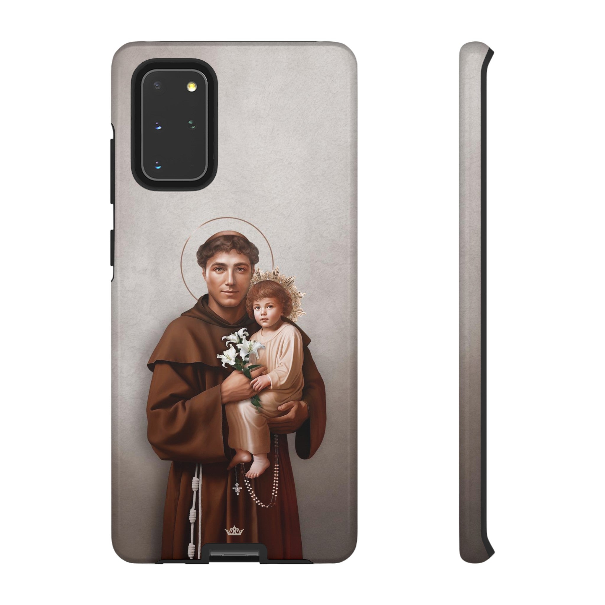 St. Anthony of Padua Hard Phone Case (Light)