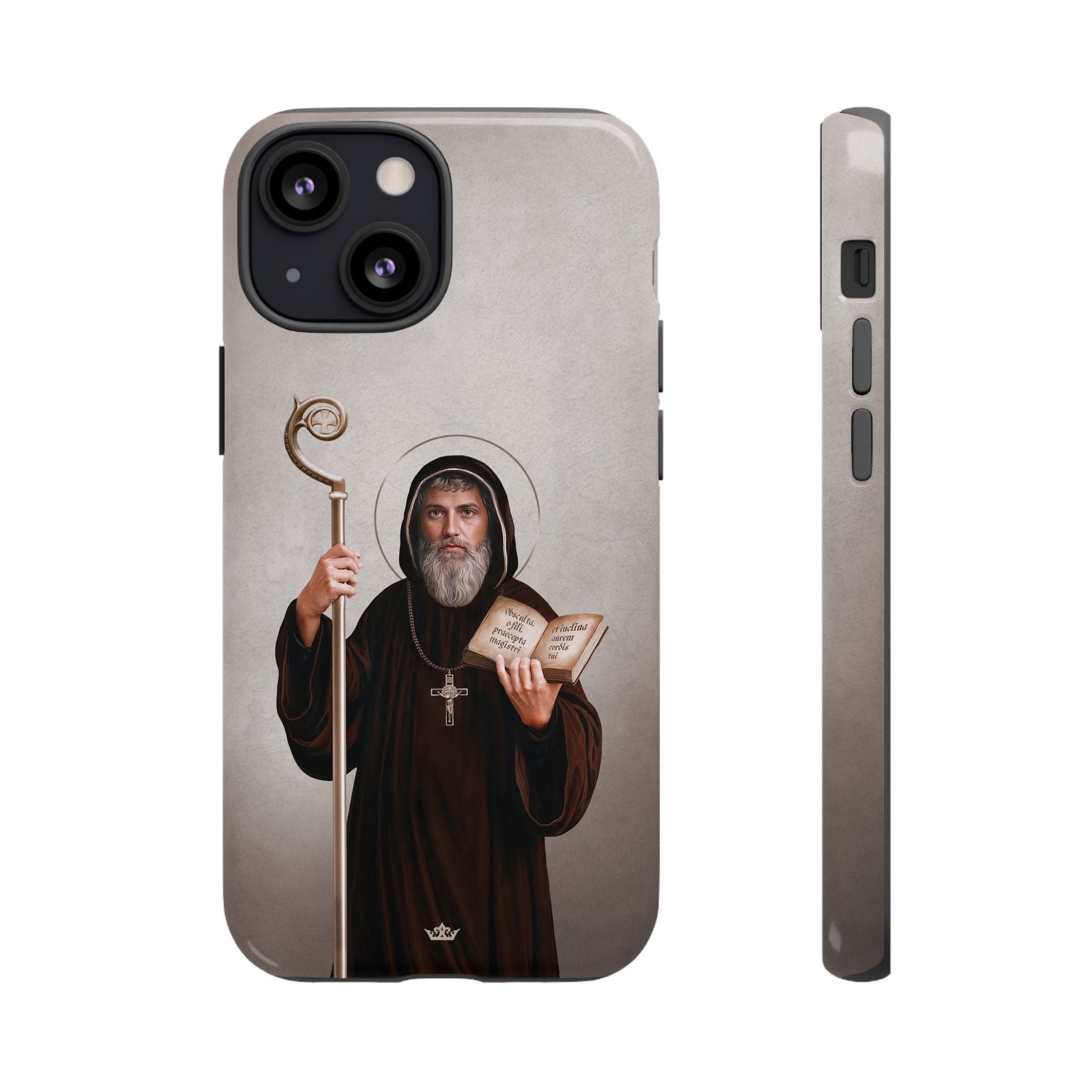 St. Benedict Hard Phone Case (Light)