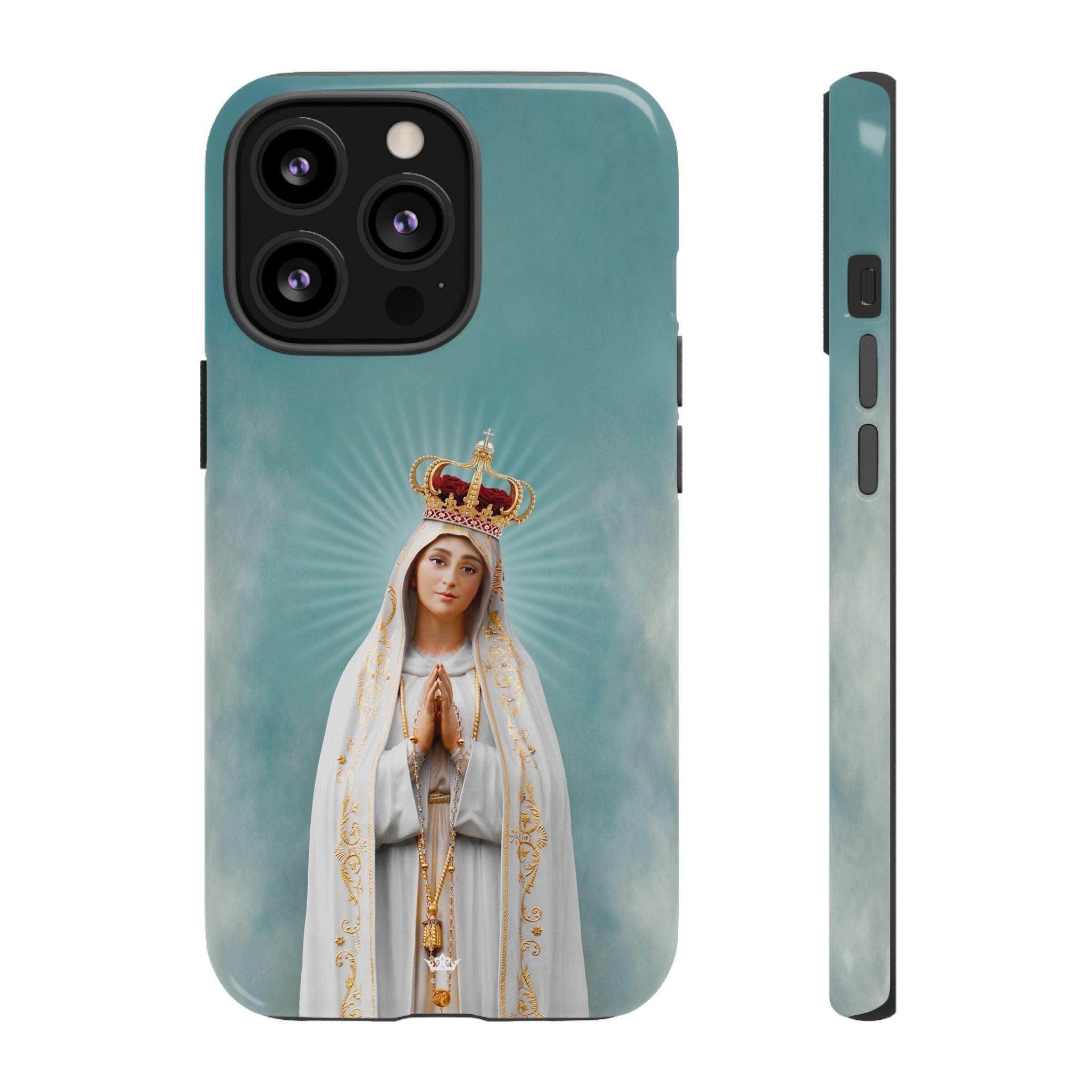 Our Lady of Fatima Hard Phone Case