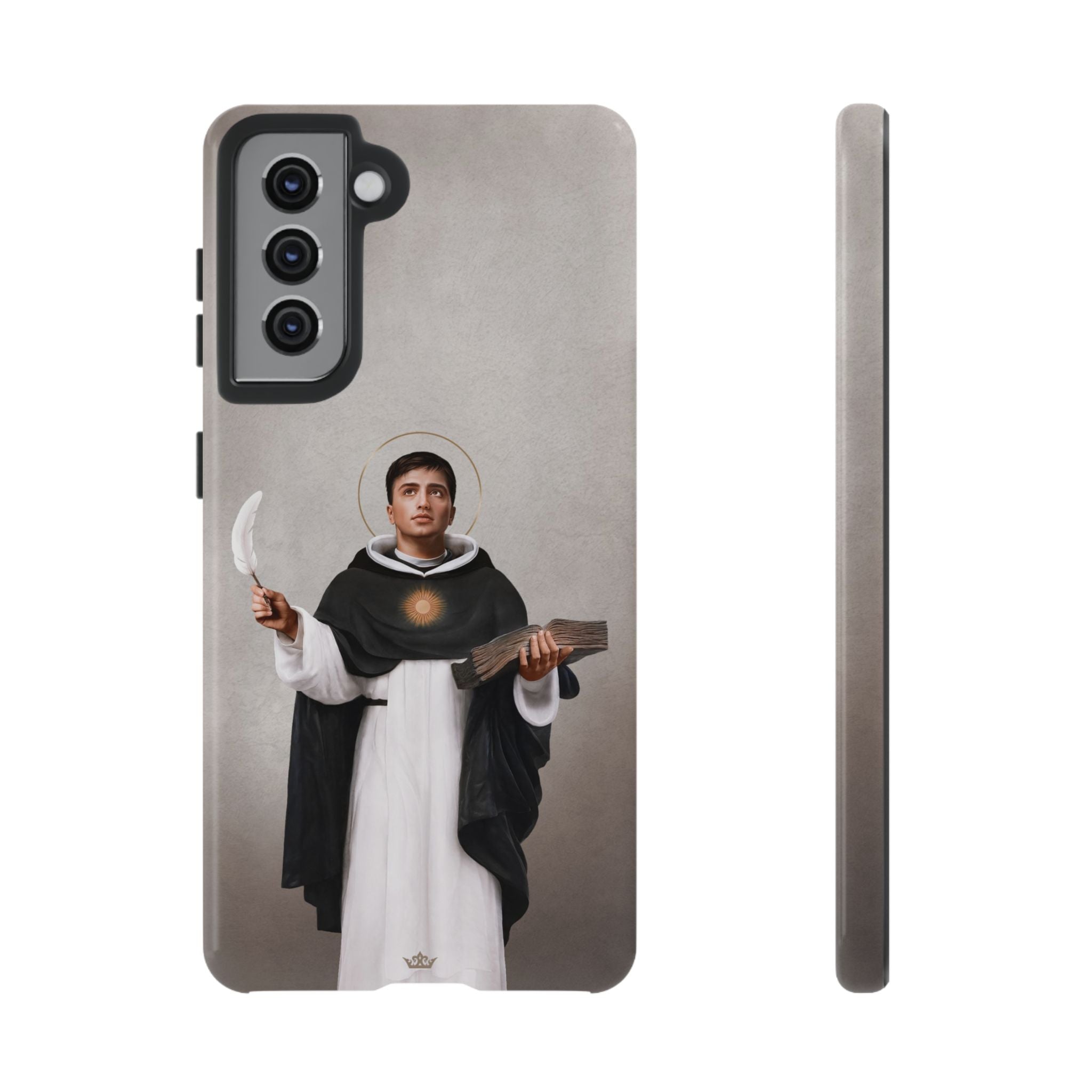 St. Thomas Aquinas Hard Phone Case (Light)