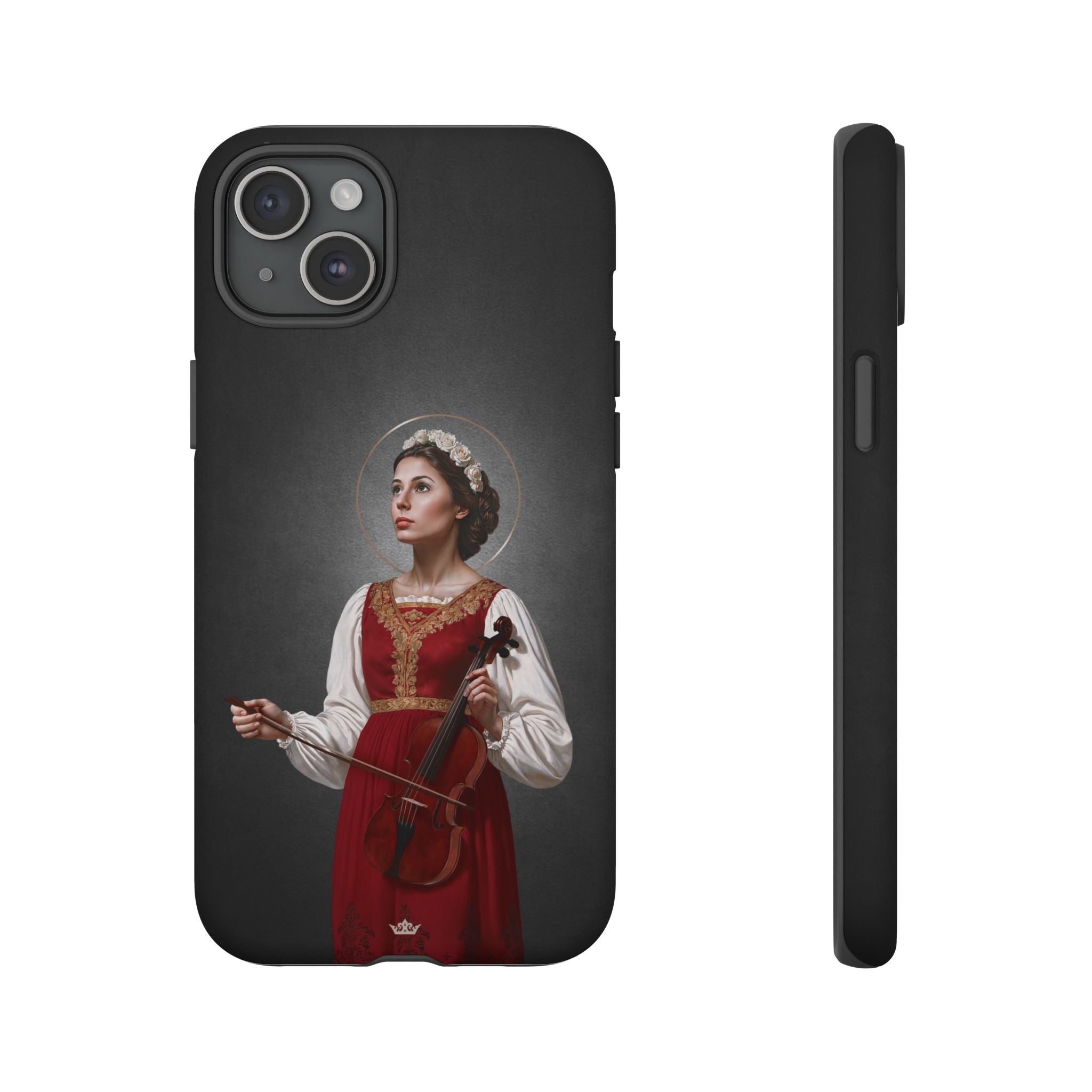 St. Cecilia Hard Phone Case (Dark)