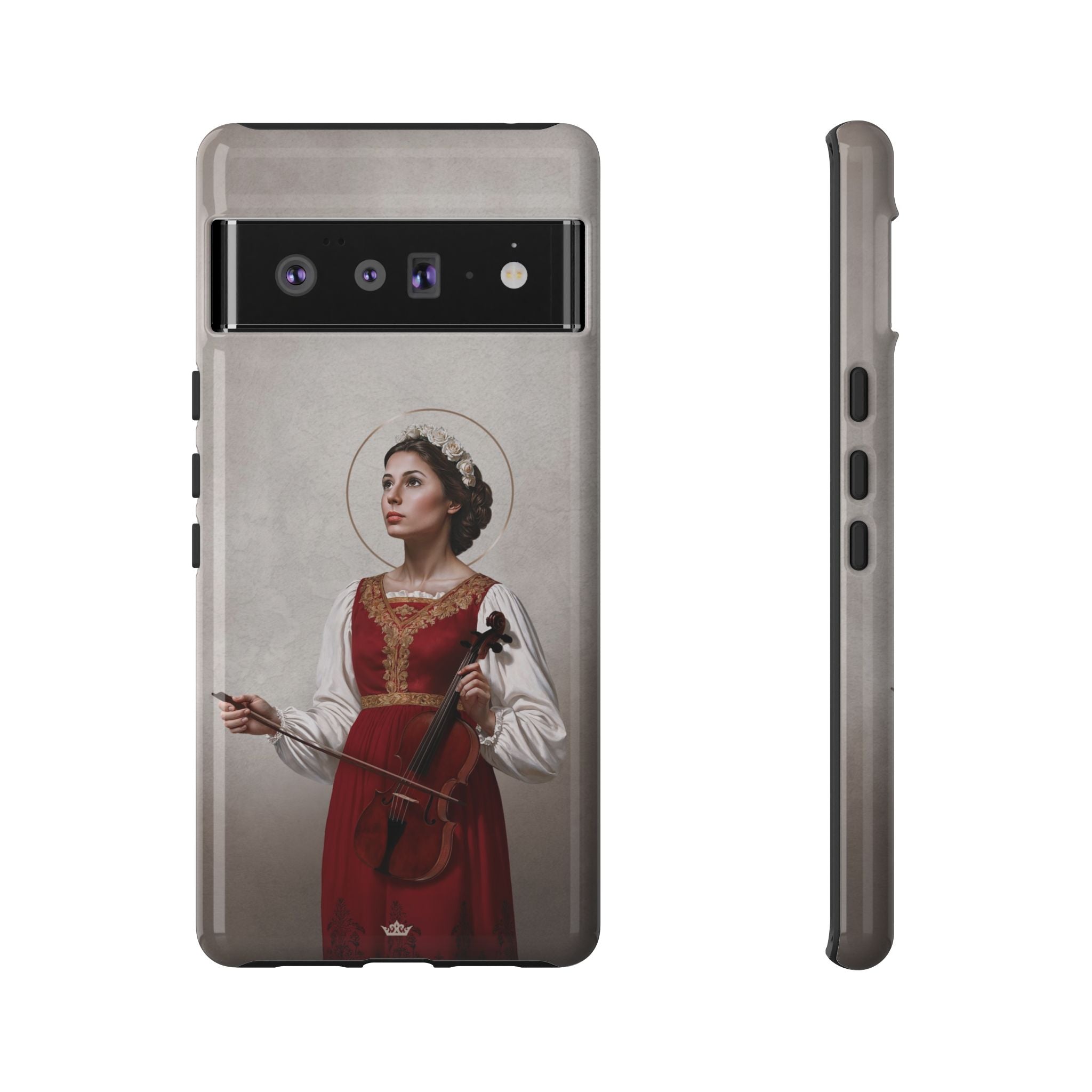 St. Cecilia Hard Phone Case (Light)