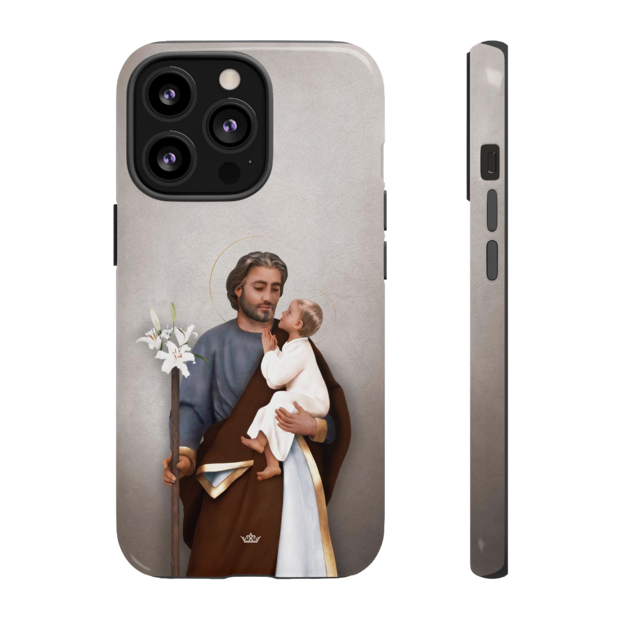 St. Joseph Hard Phone Case (Light)