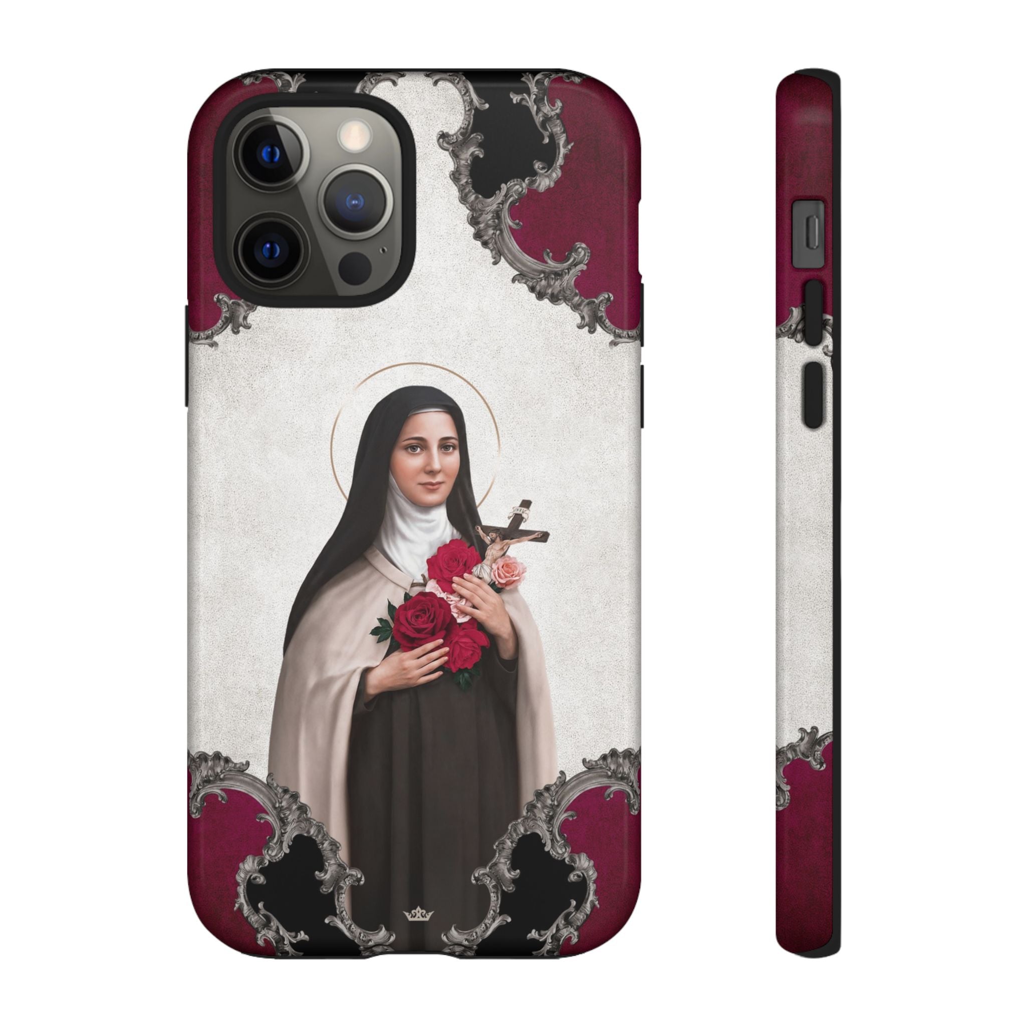 St. Therese of Lisieux Hard Phone Case (Baroque)