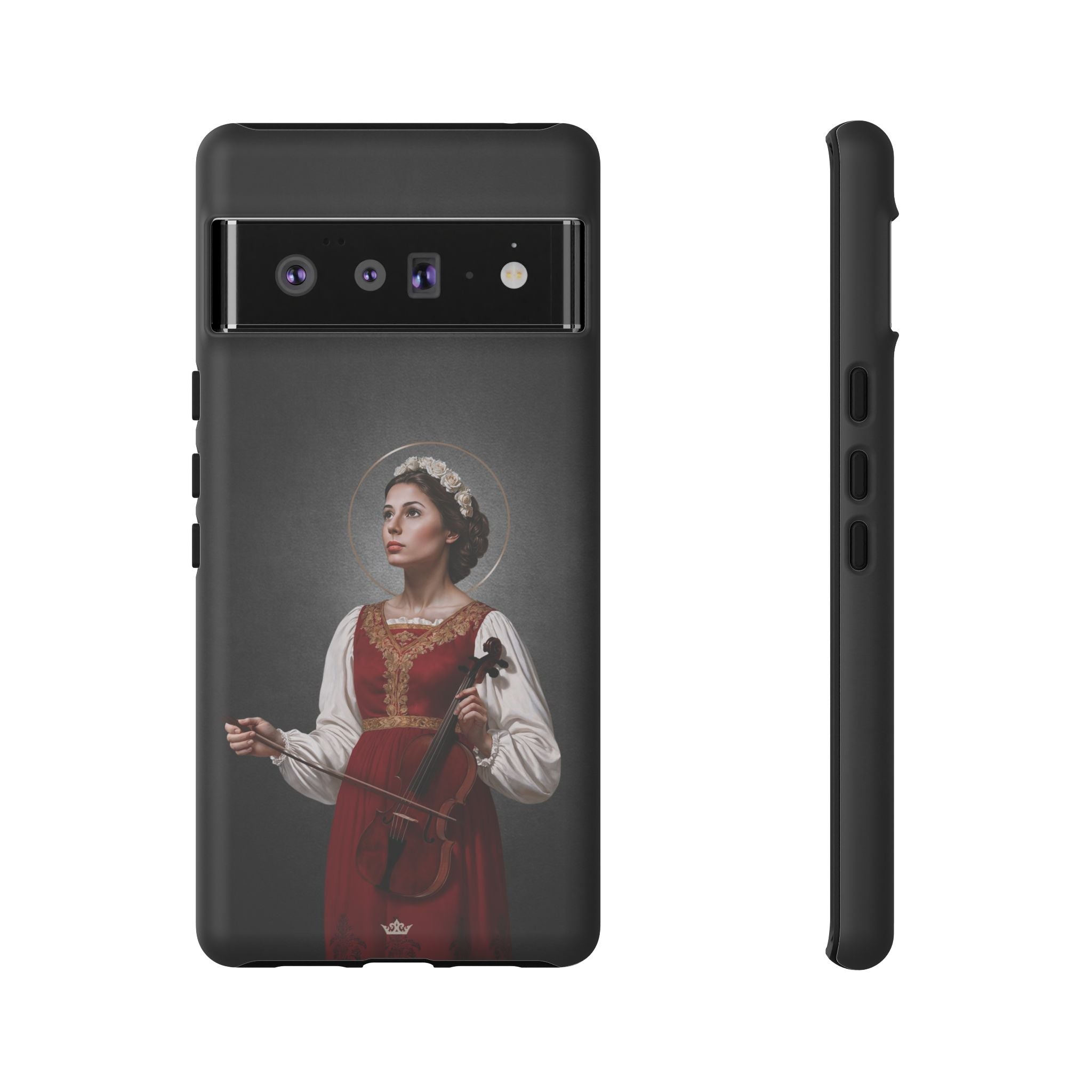 St. Cecilia Hard Phone Case (Dark)