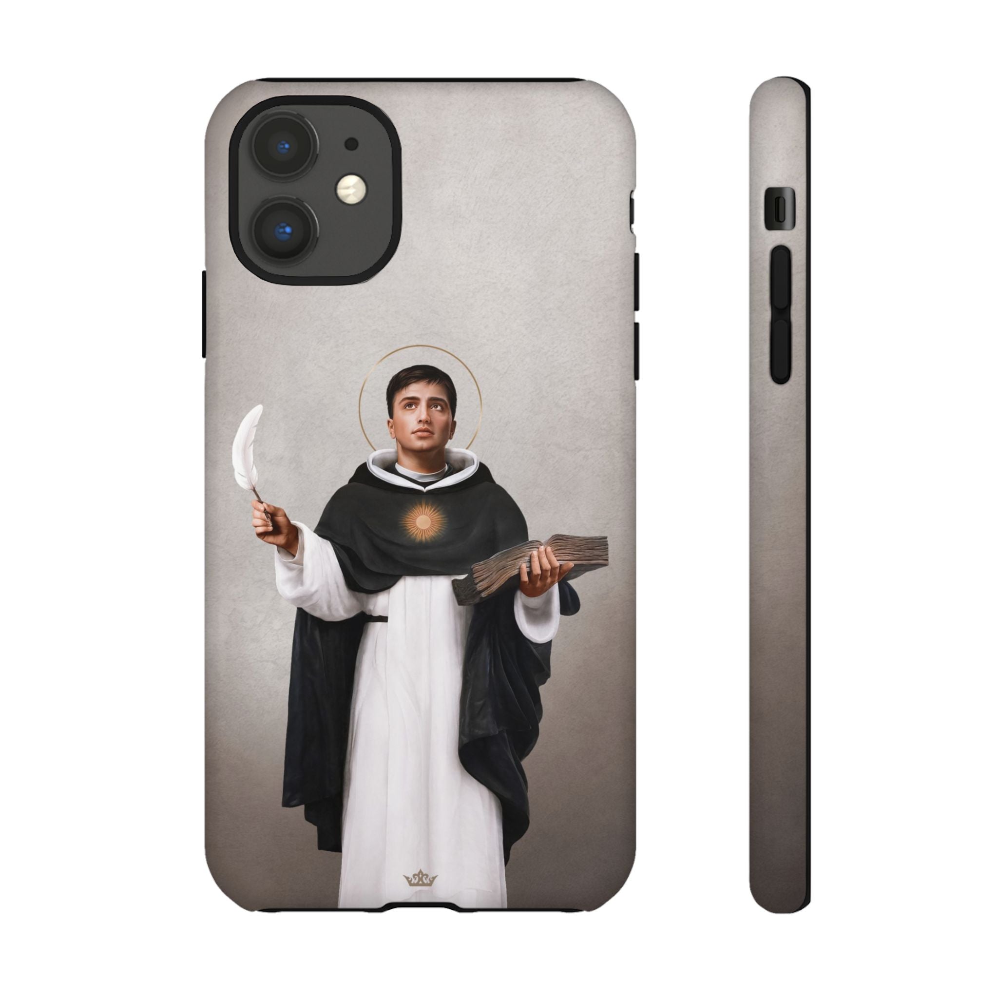 St. Thomas Aquinas Hard Phone Case (Light)