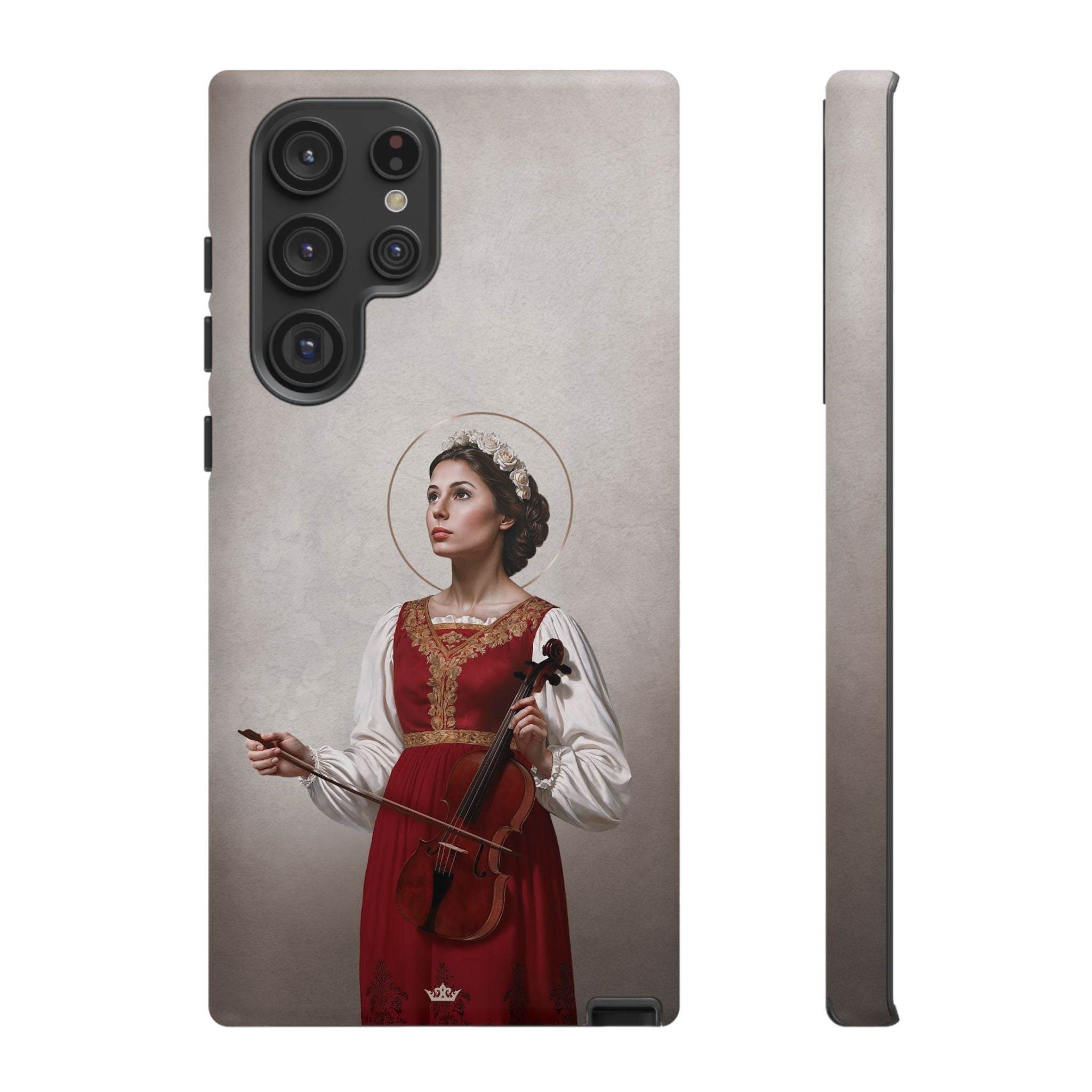 St. Cecilia Hard Phone Case (Light)