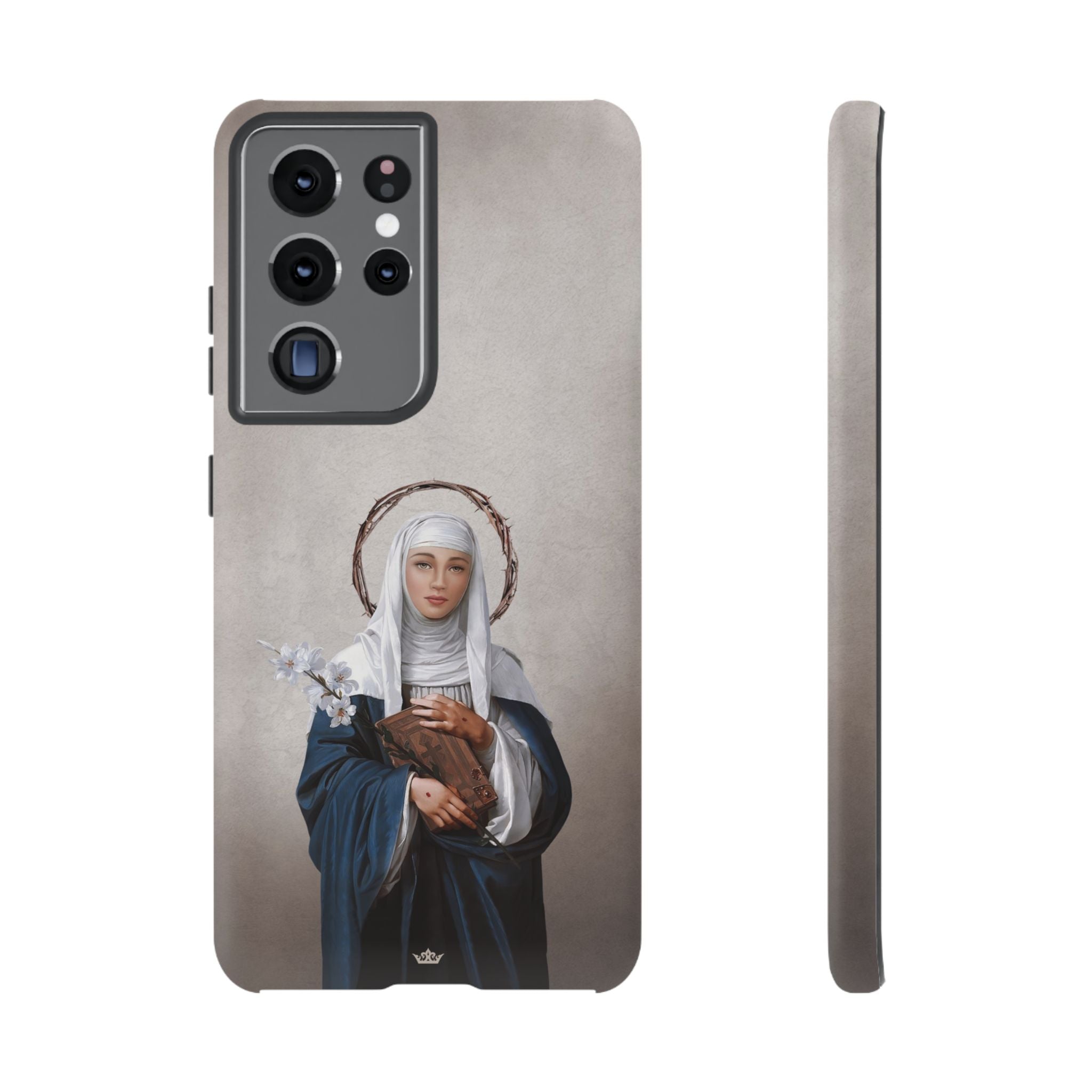 St. Catherine of Siena Hard Phone Case (Light)