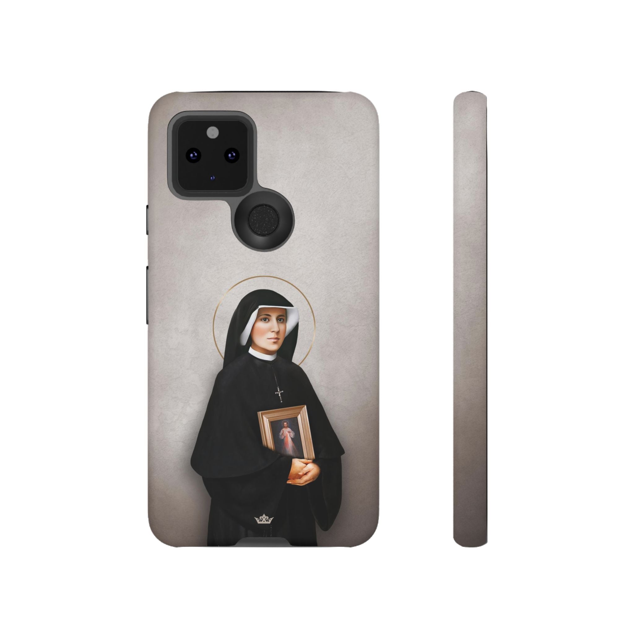 St. Faustina Hard Phone Case (Light)