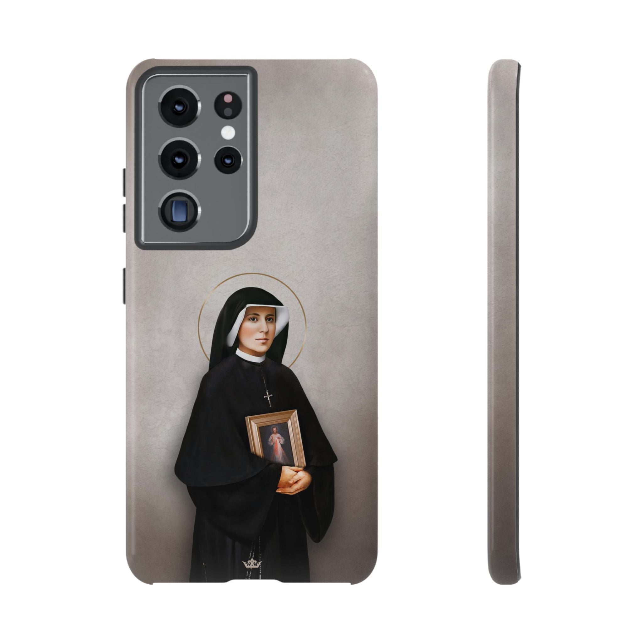 St. Faustina Hard Phone Case (Light)