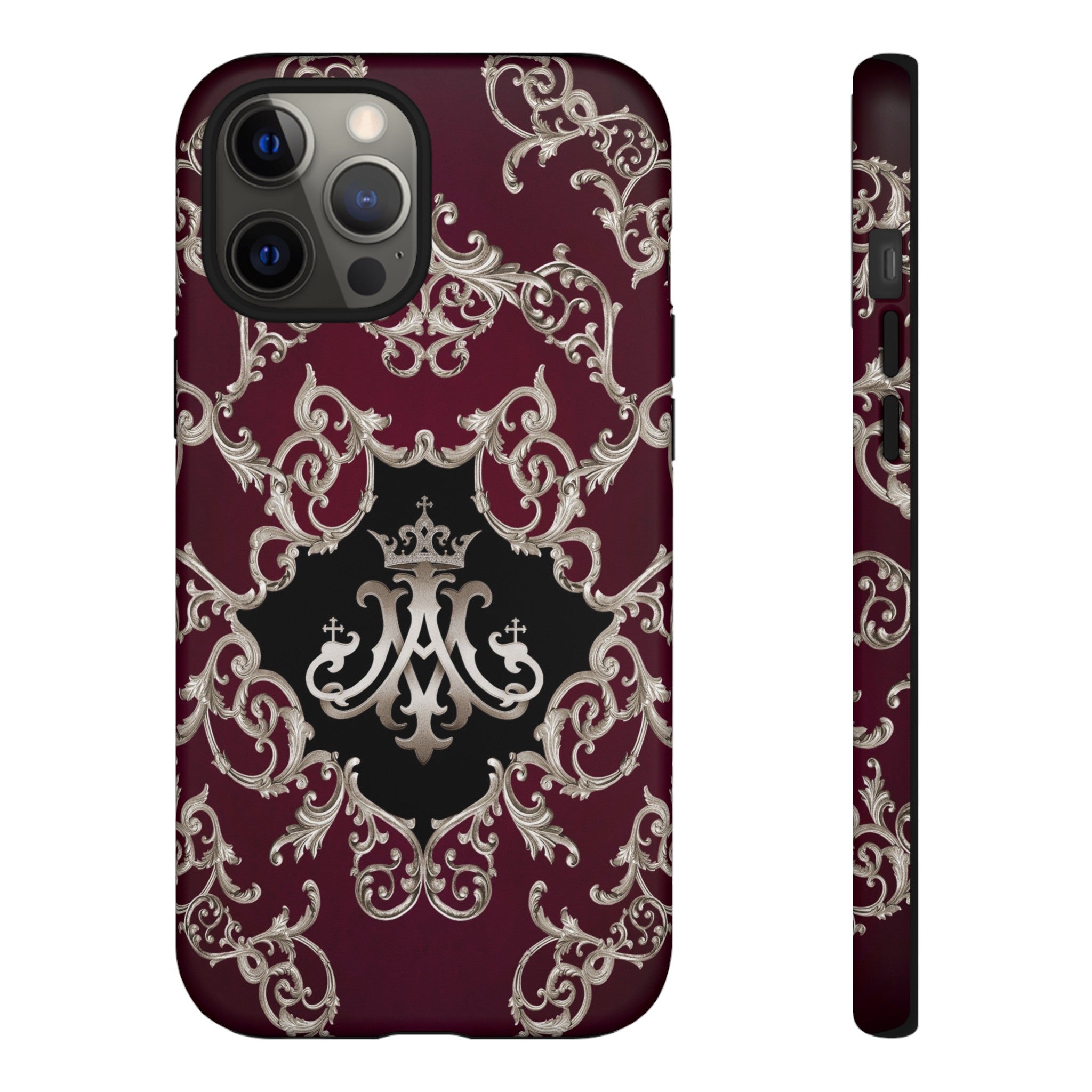 Ave Maria Hard Phone Case (Baroque Mahogany)