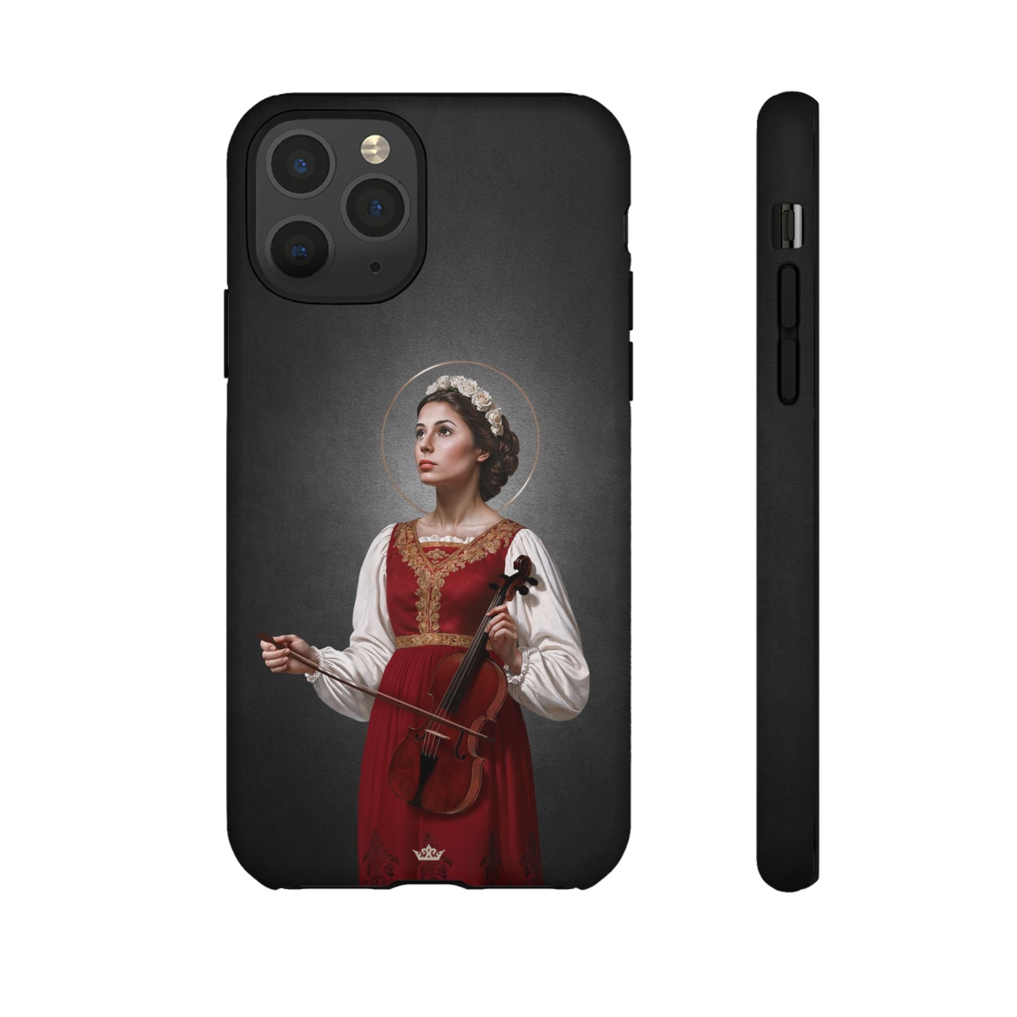 St. Cecilia Hard Phone Case (Dark)