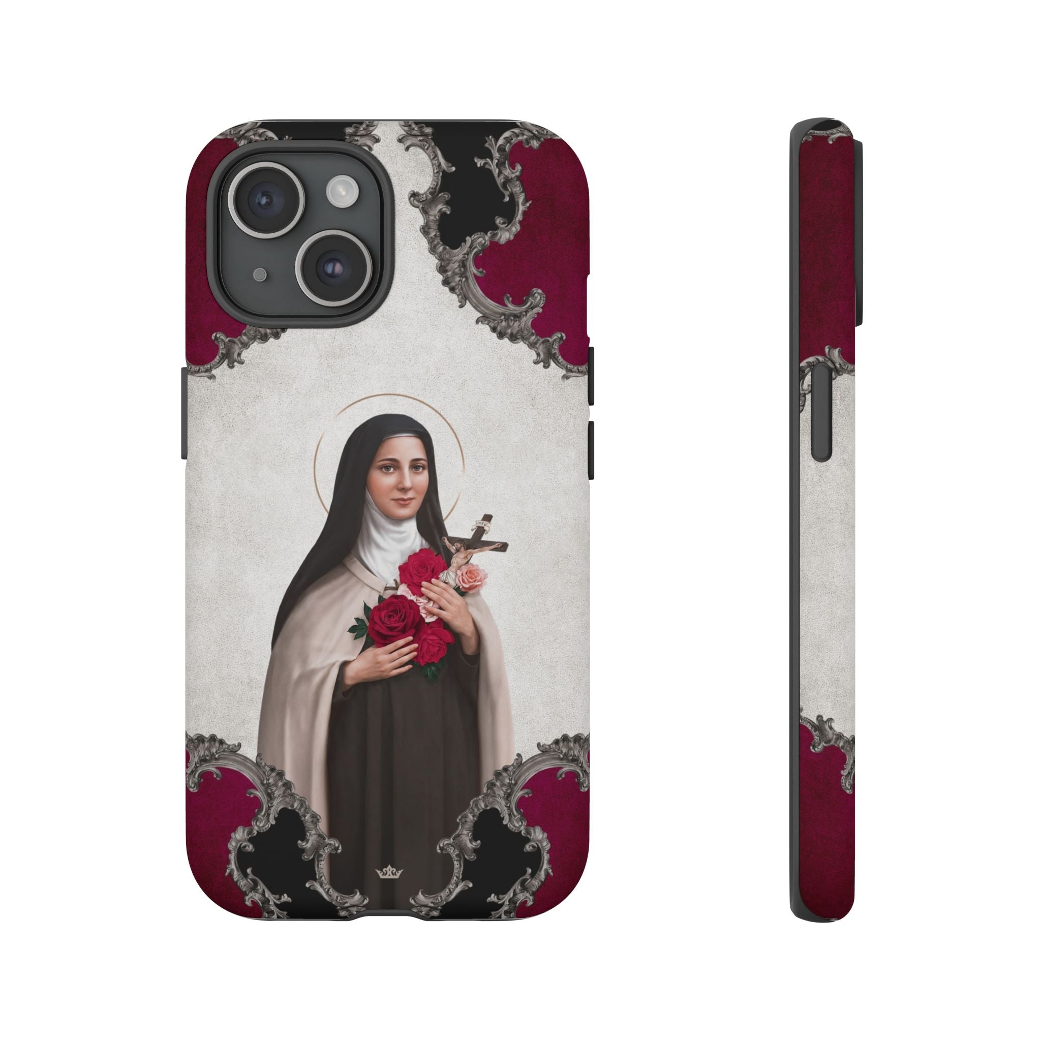 St. Therese of Lisieux Hard Phone Case (Baroque)