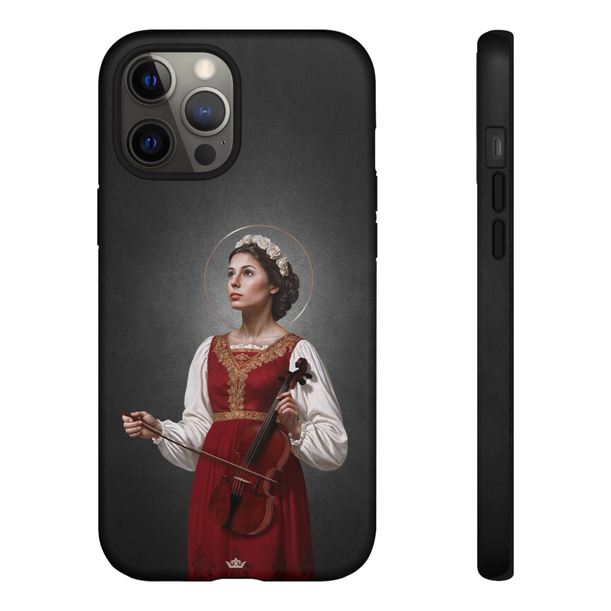 St. Cecilia Hard Phone Case (Dark)