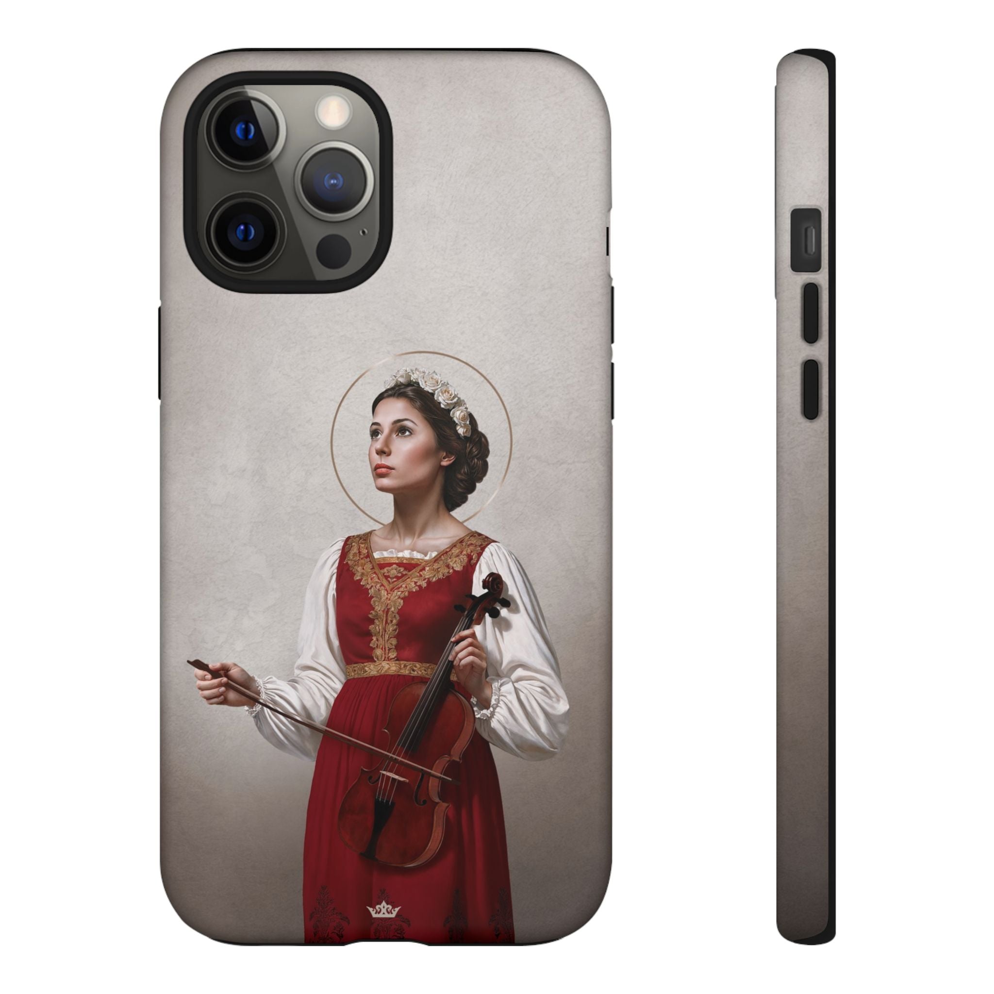 St. Cecilia Hard Phone Case (Light)