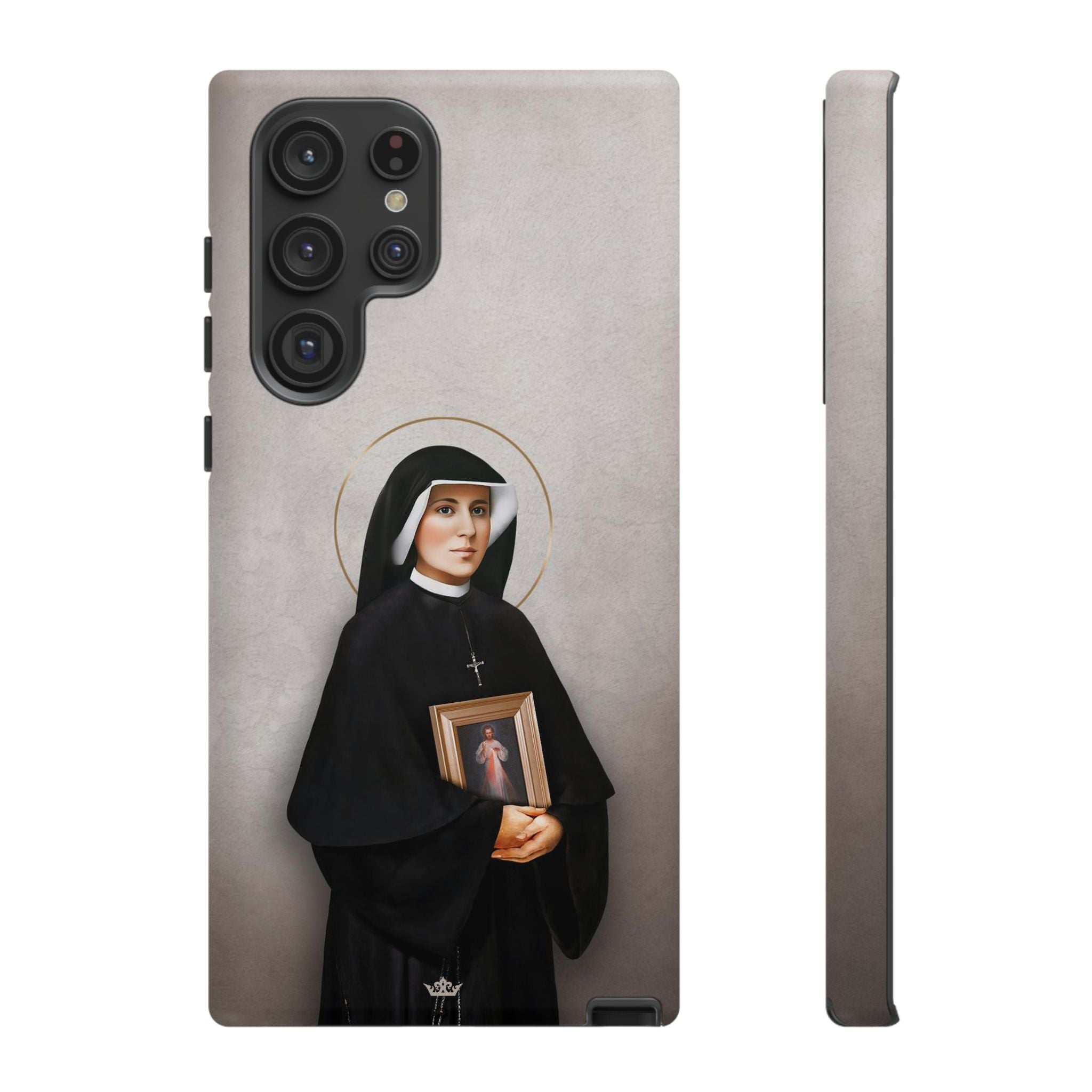 St. Faustina Hard Phone Case (Light)