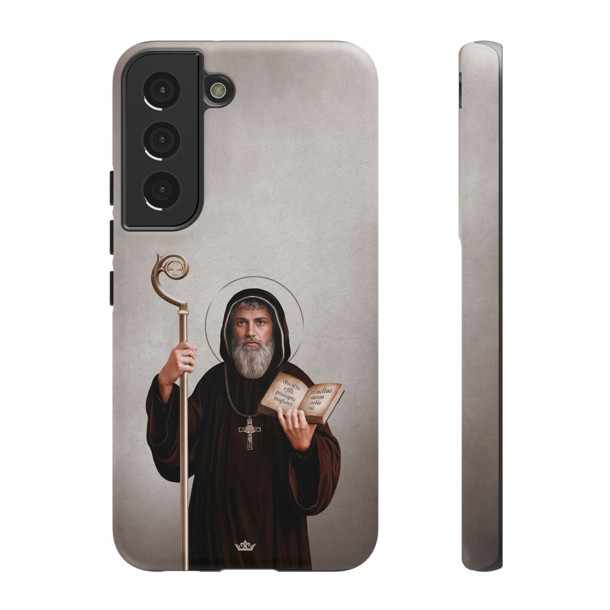 St. Benedict Hard Phone Case (Light)