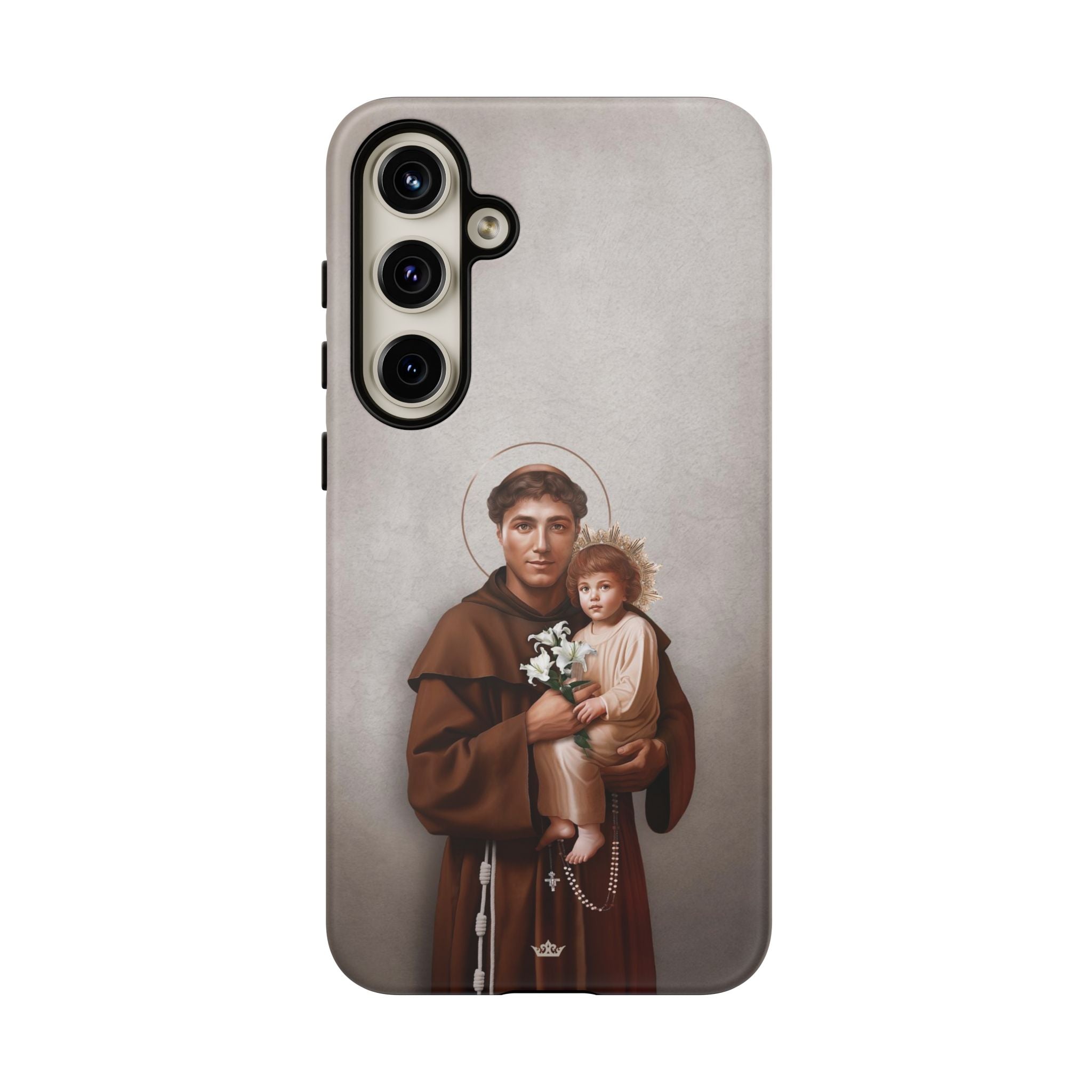 St. Anthony of Padua Hard Phone Case (Light)