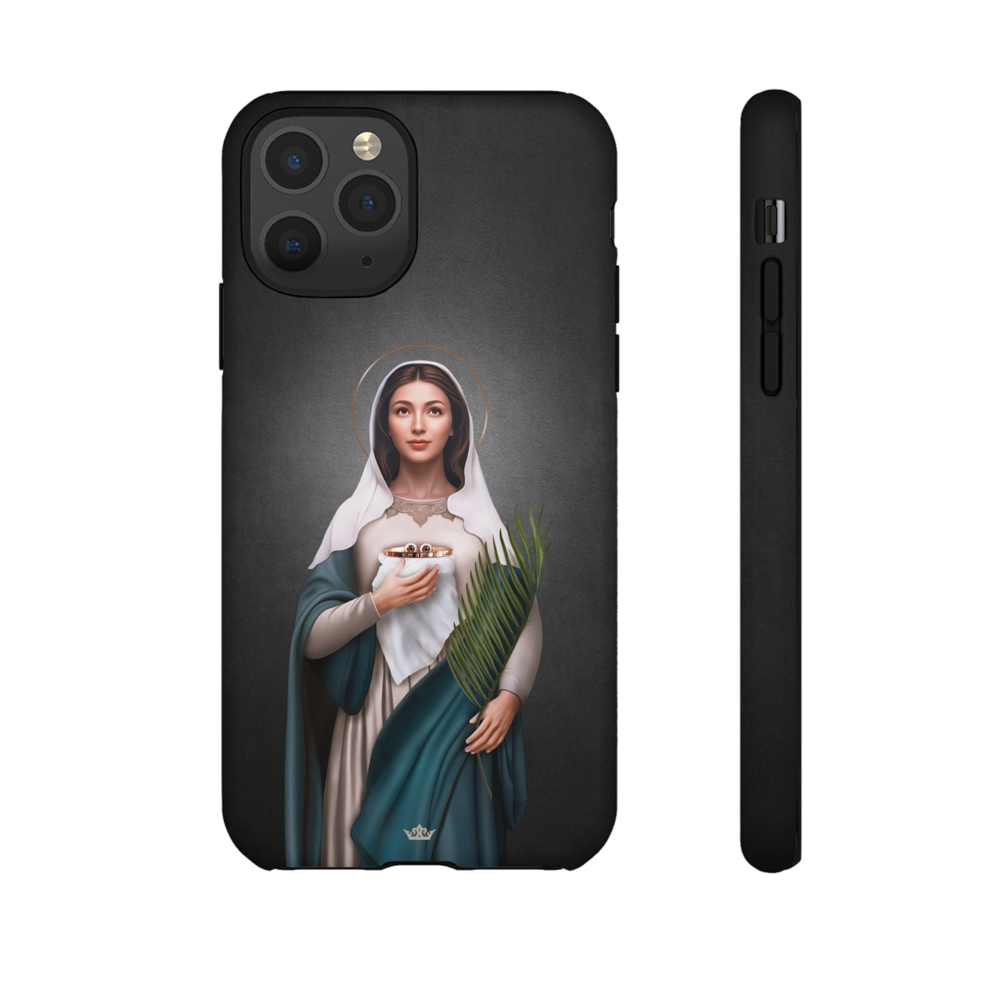 St. Lucy Hard Phone Case (Dark)