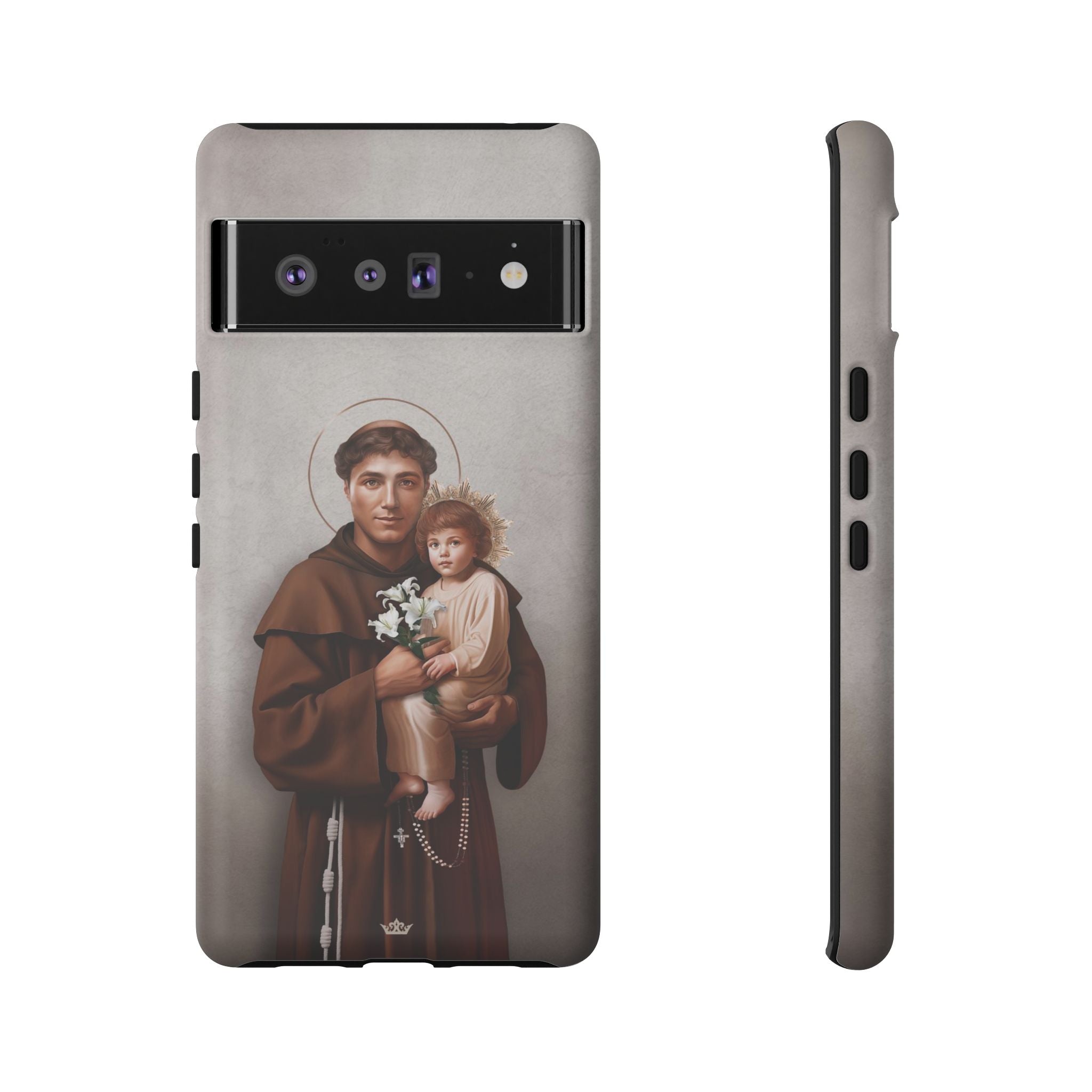 St. Anthony of Padua Hard Phone Case (Light)