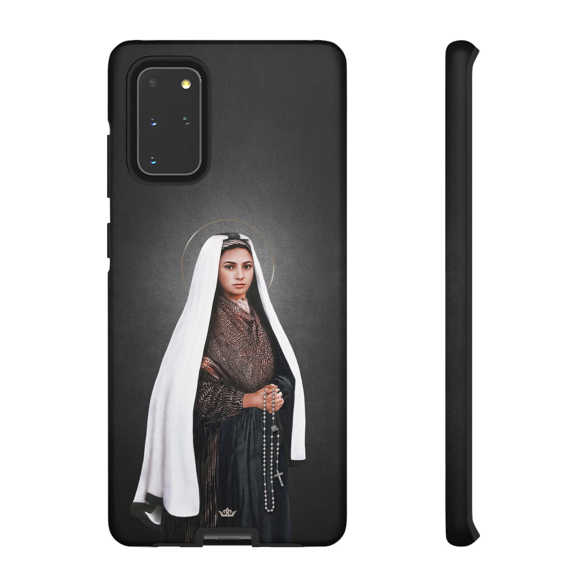 St. Bernadette Hard Phone Case (Dark)