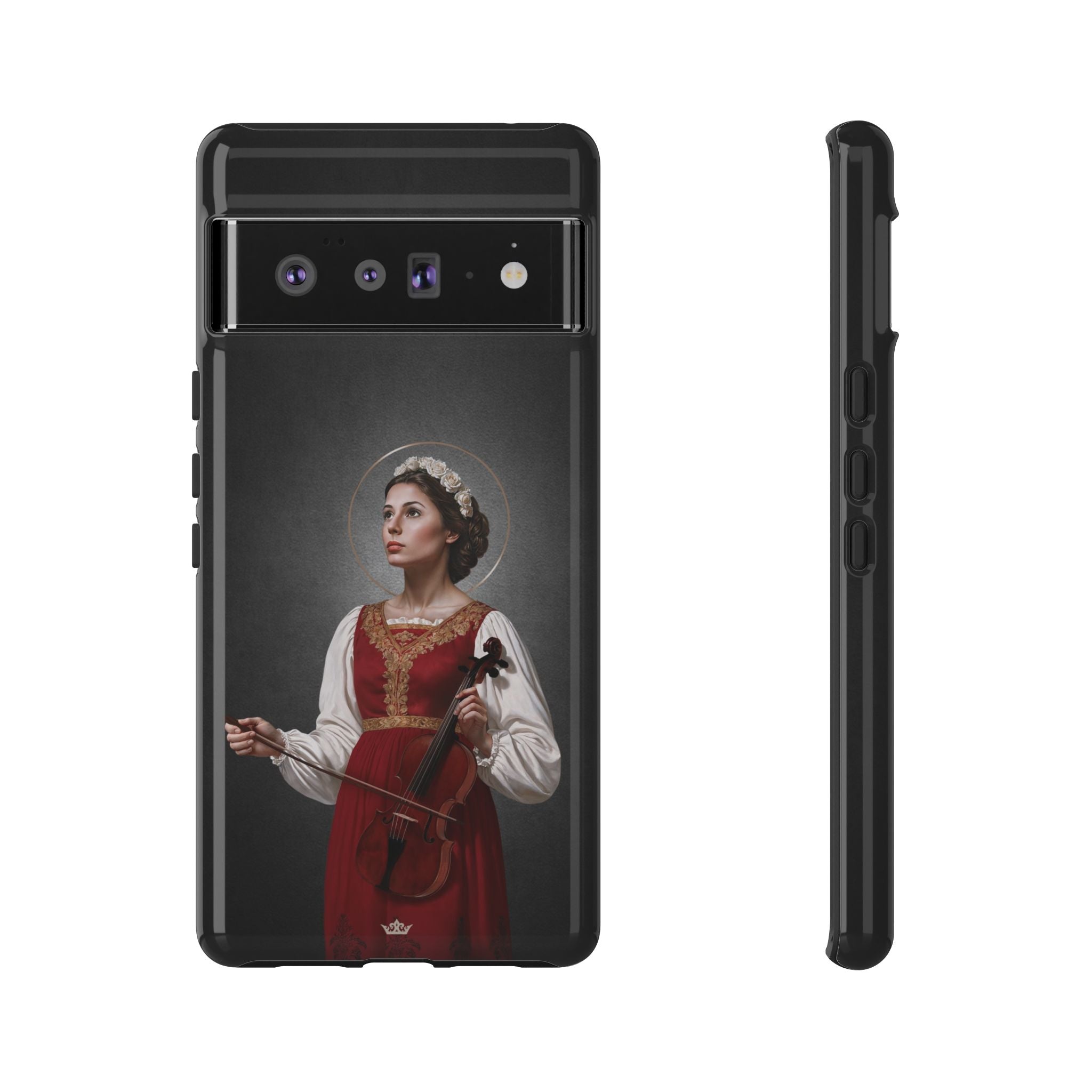 St. Cecilia Hard Phone Case (Dark)