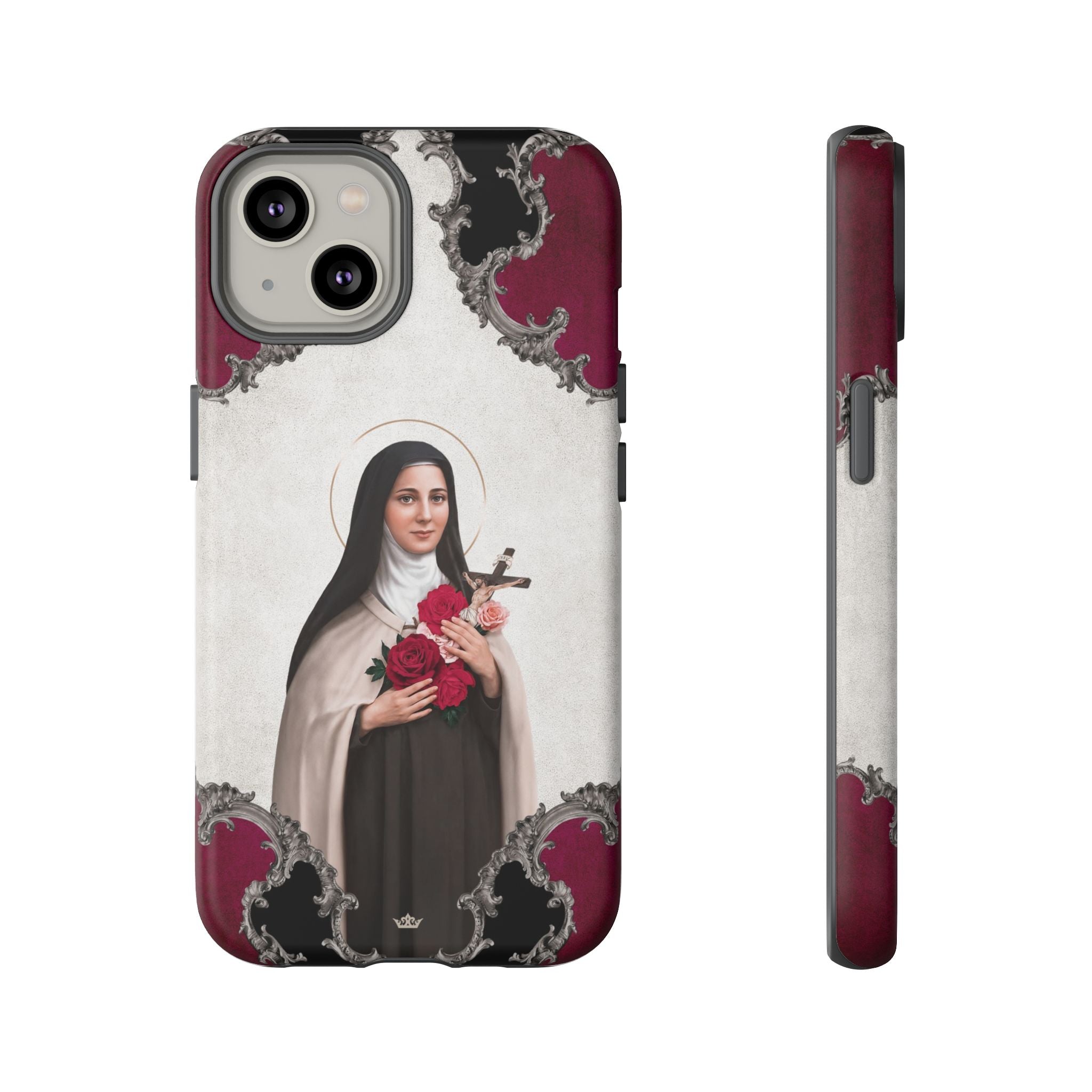 St. Therese of Lisieux Hard Phone Case (Baroque)