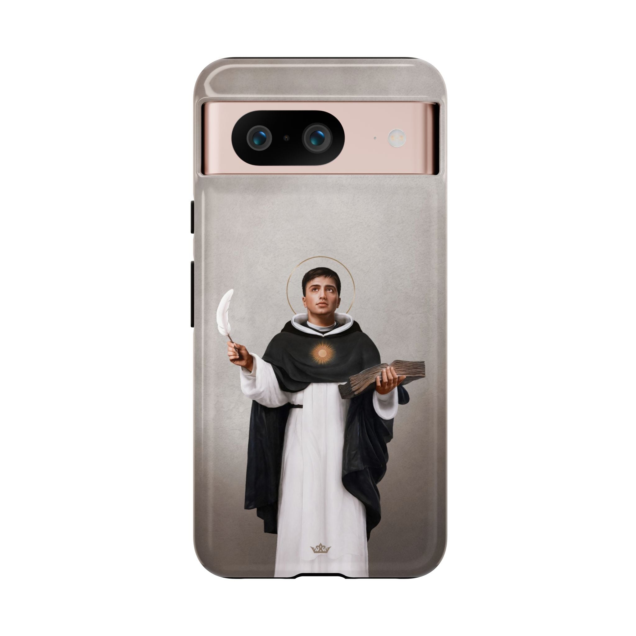 St. Thomas Aquinas Hard Phone Case (Light)