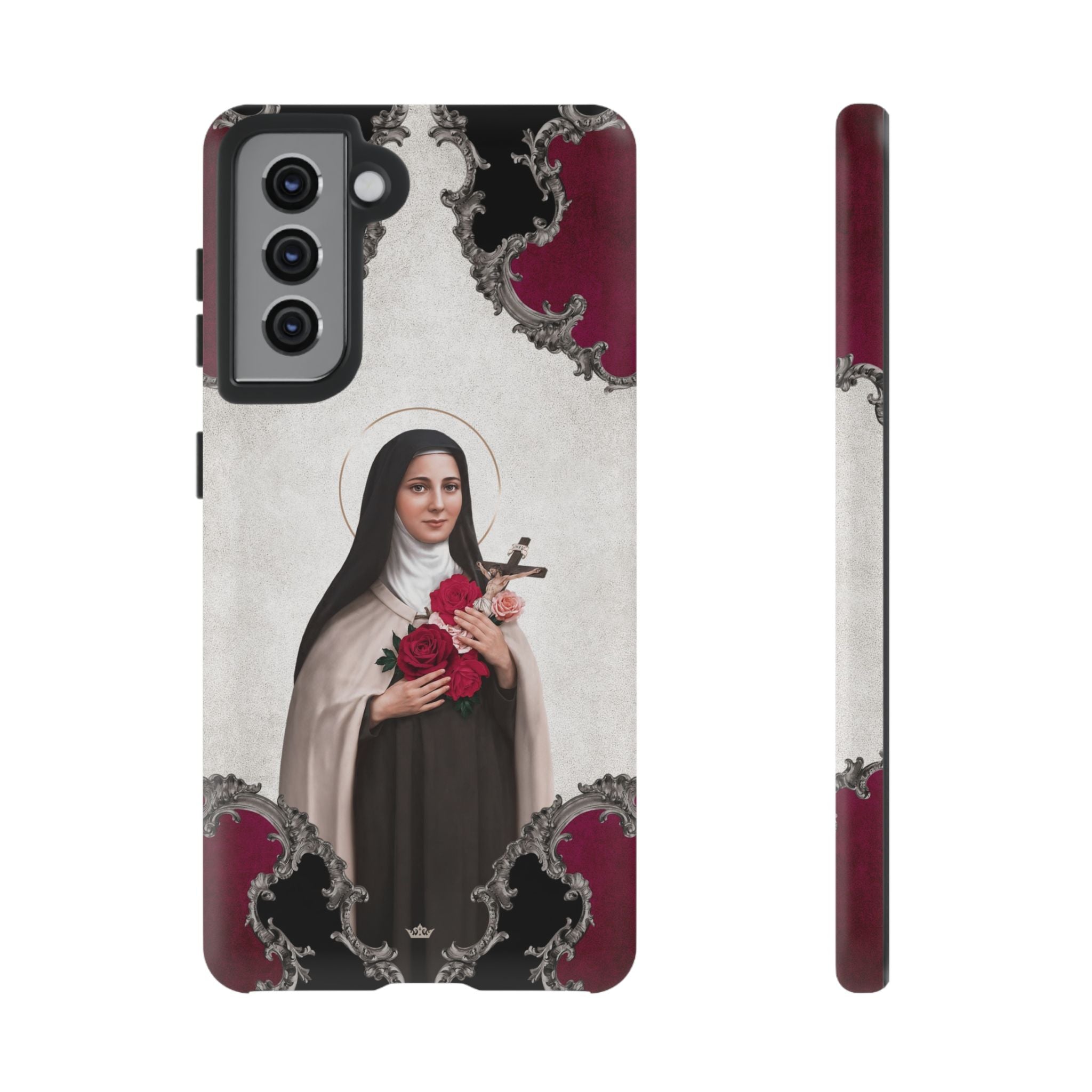 St. Therese of Lisieux Hard Phone Case (Baroque)