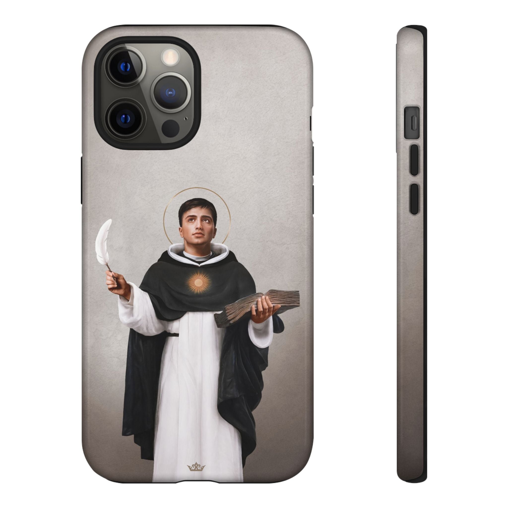 St. Thomas Aquinas Hard Phone Case (Light)