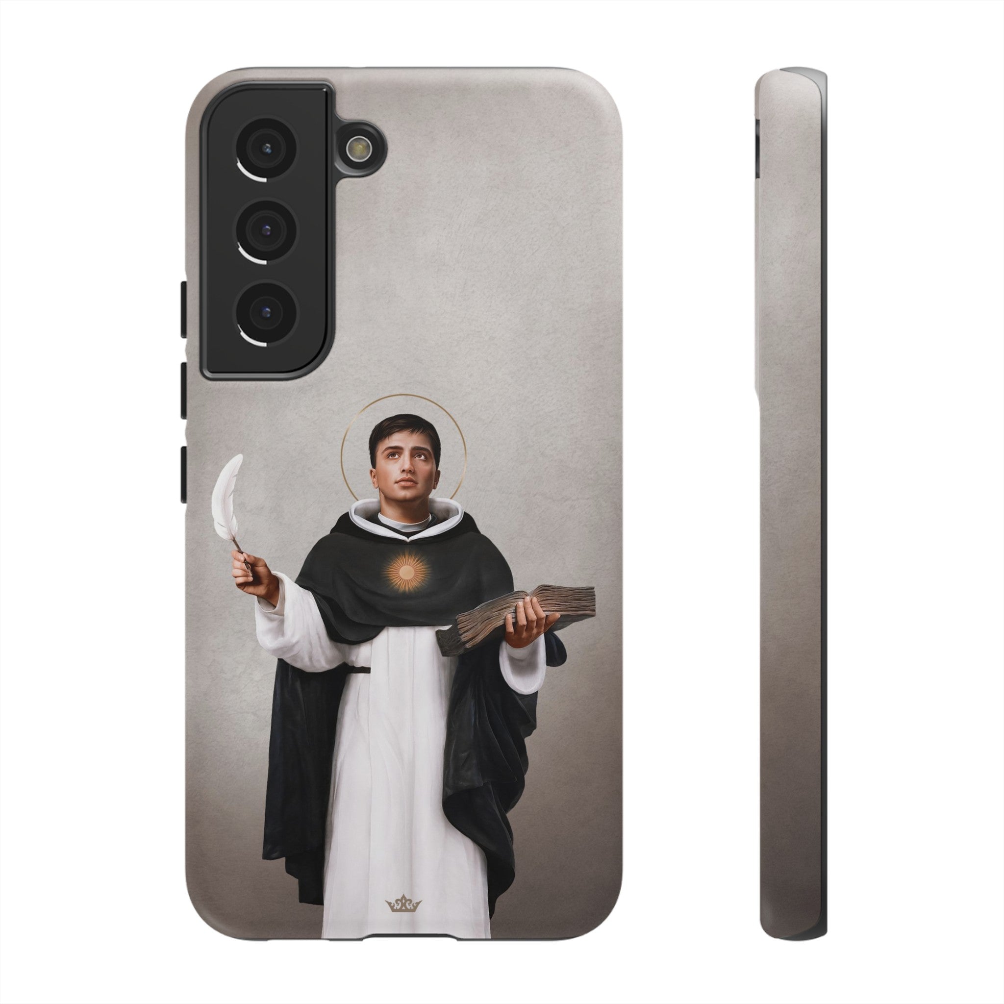 St. Thomas Aquinas Hard Phone Case (Light)