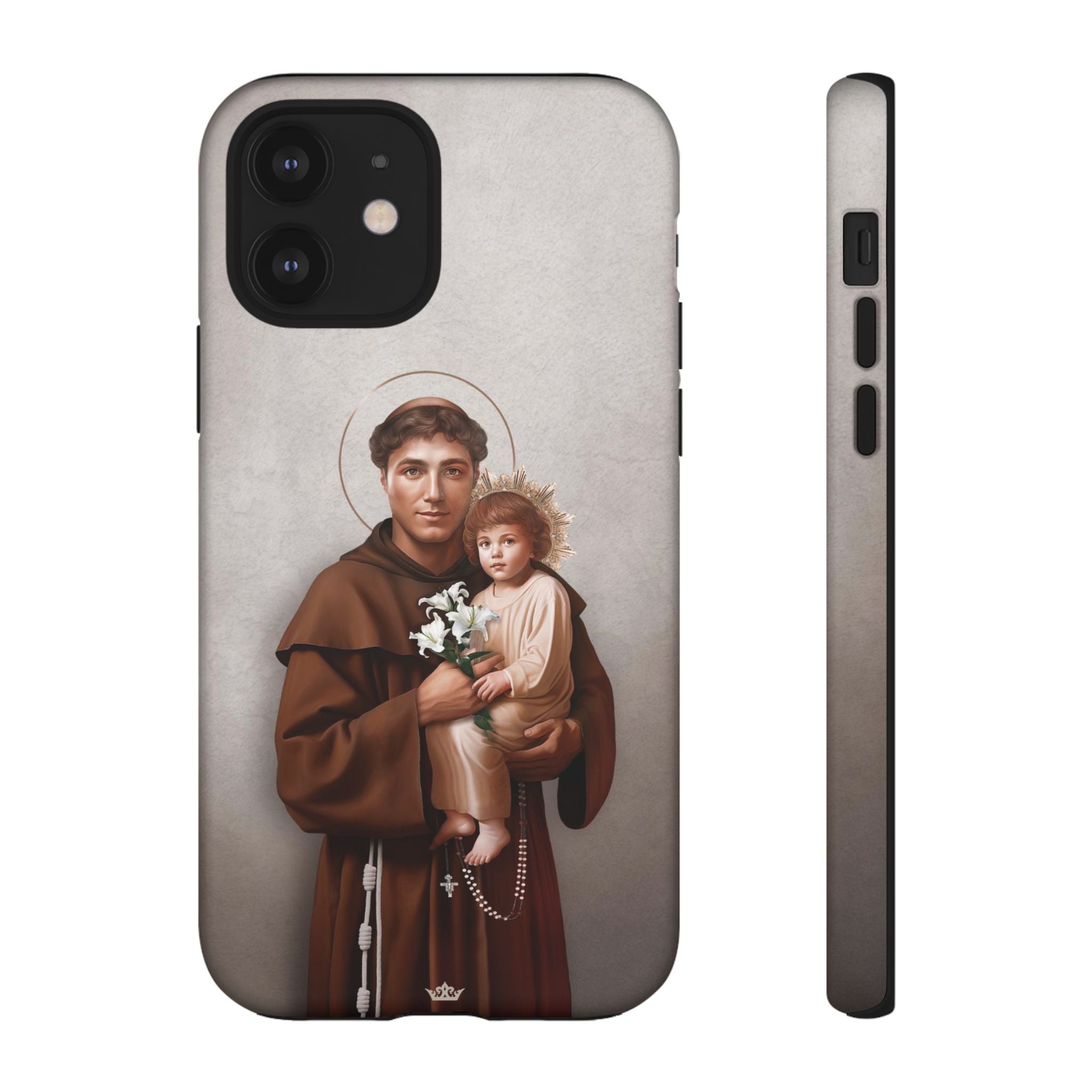 St. Anthony of Padua Hard Phone Case (Light)