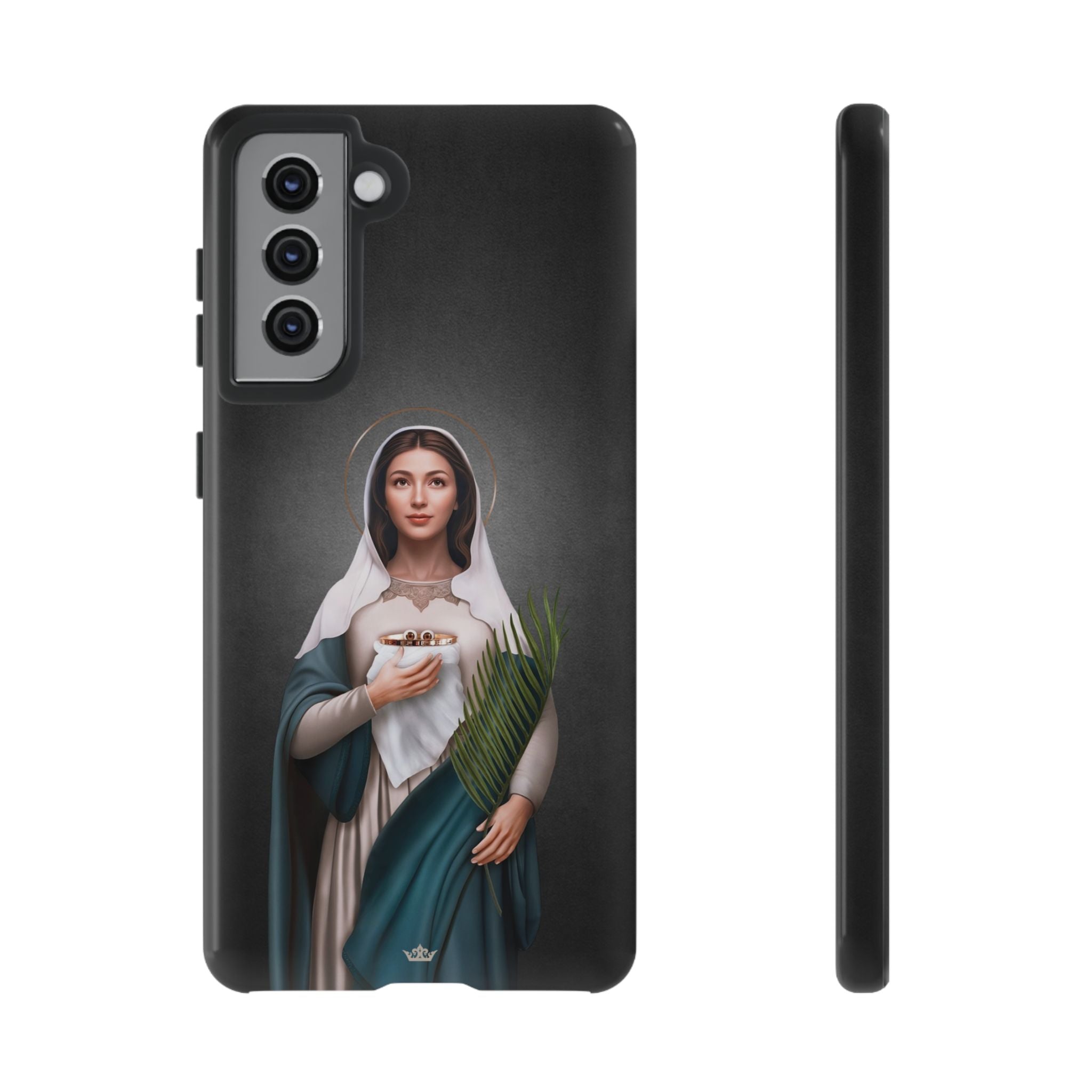 St. Lucy Hard Phone Case (Dark)