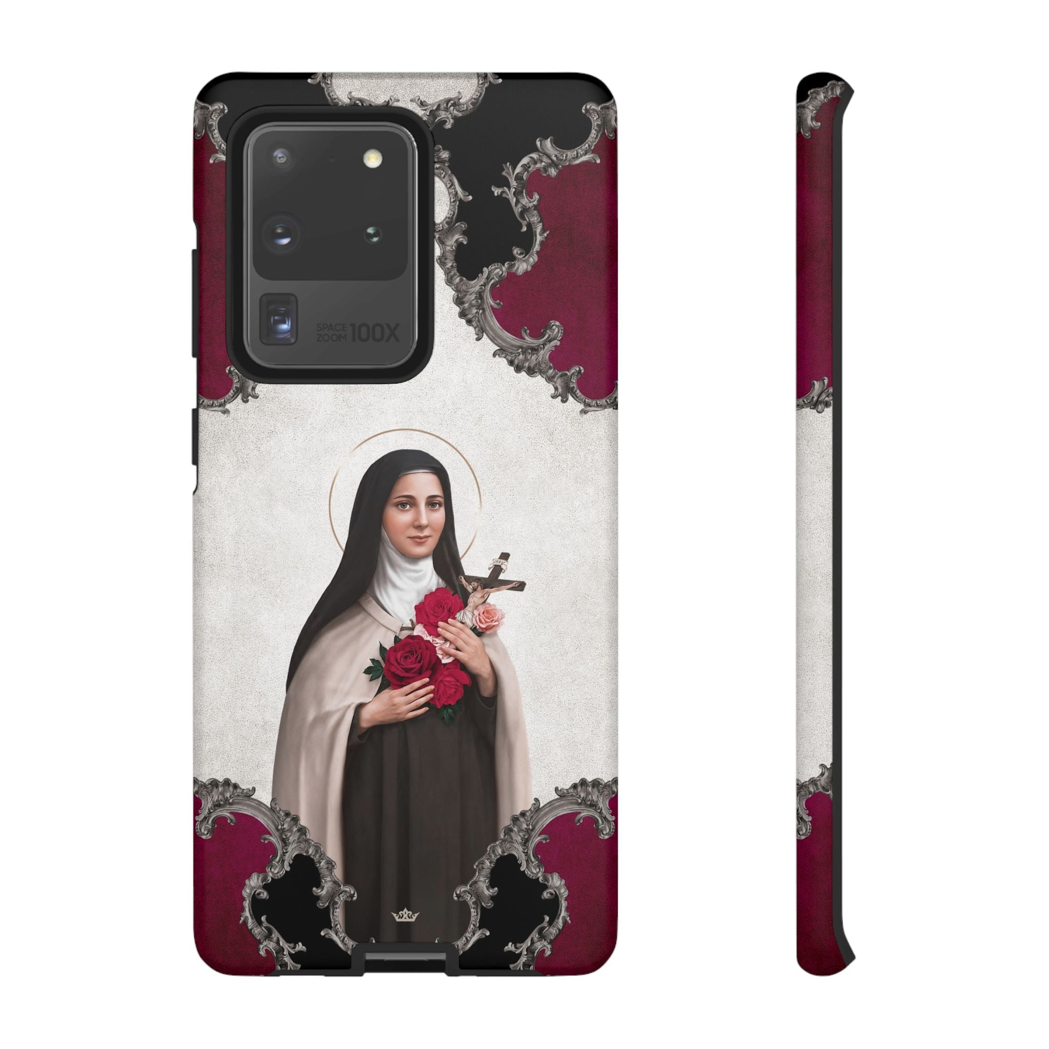 St. Therese of Lisieux Hard Phone Case (Baroque)