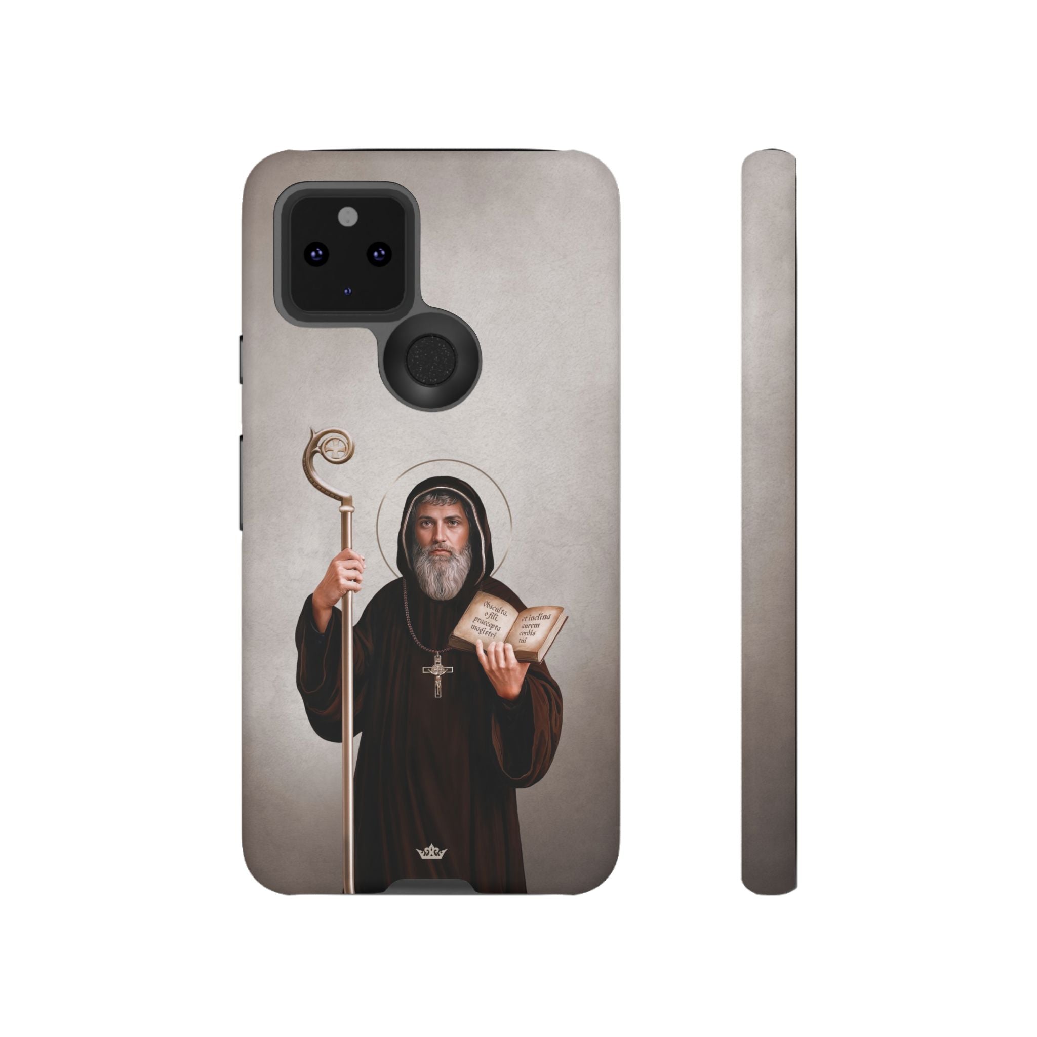 St. Benedict Hard Phone Case (Light)