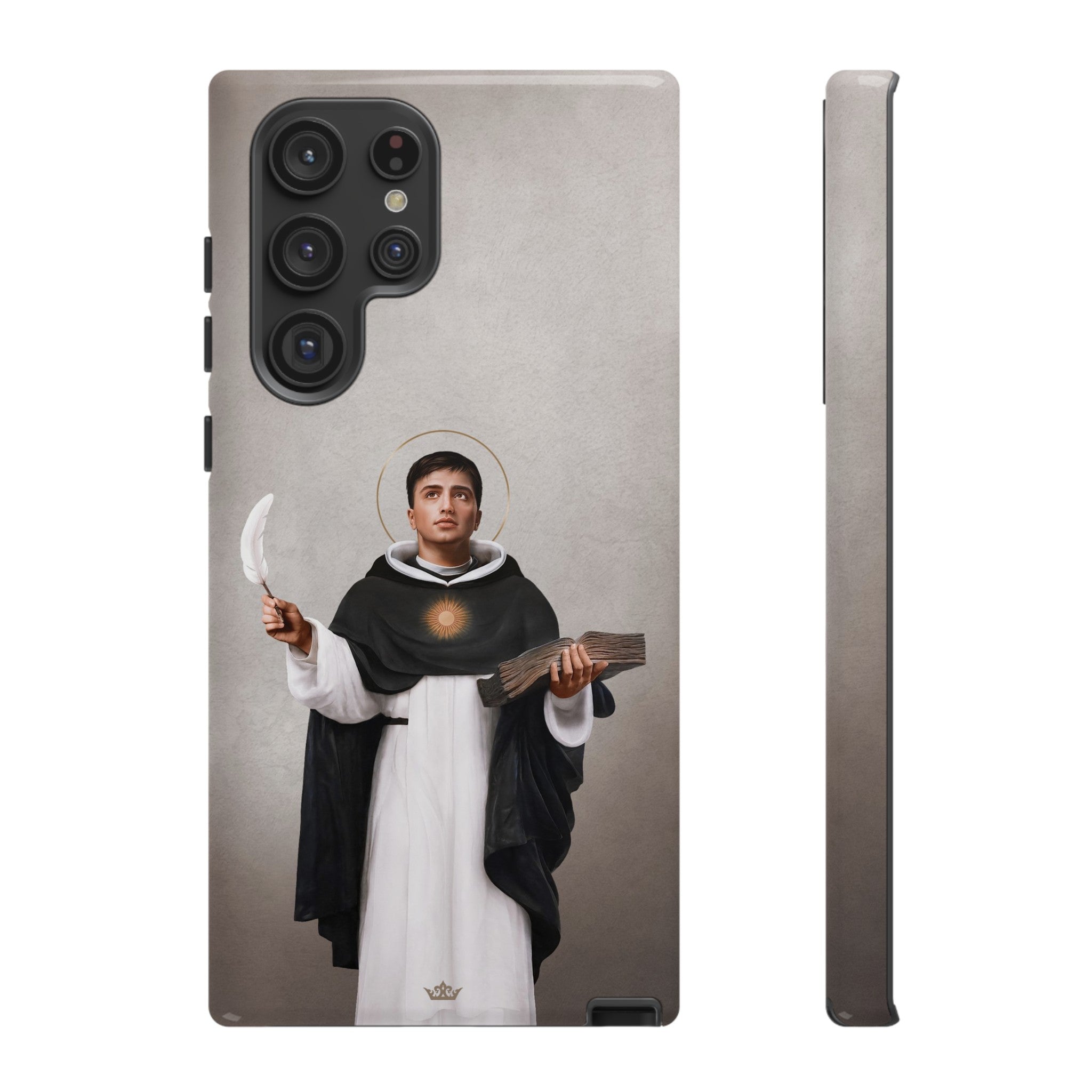 St. Thomas Aquinas Hard Phone Case (Light)