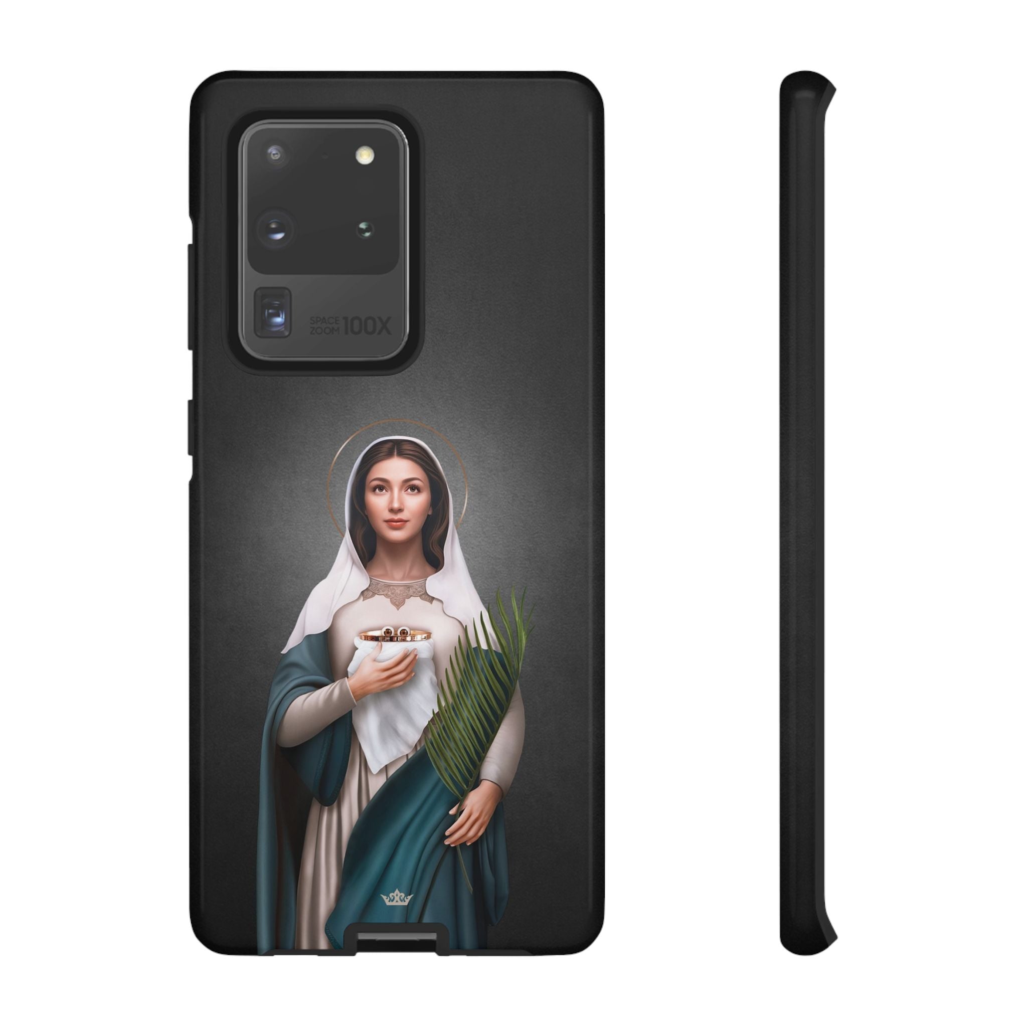 St. Lucy Hard Phone Case (Dark)