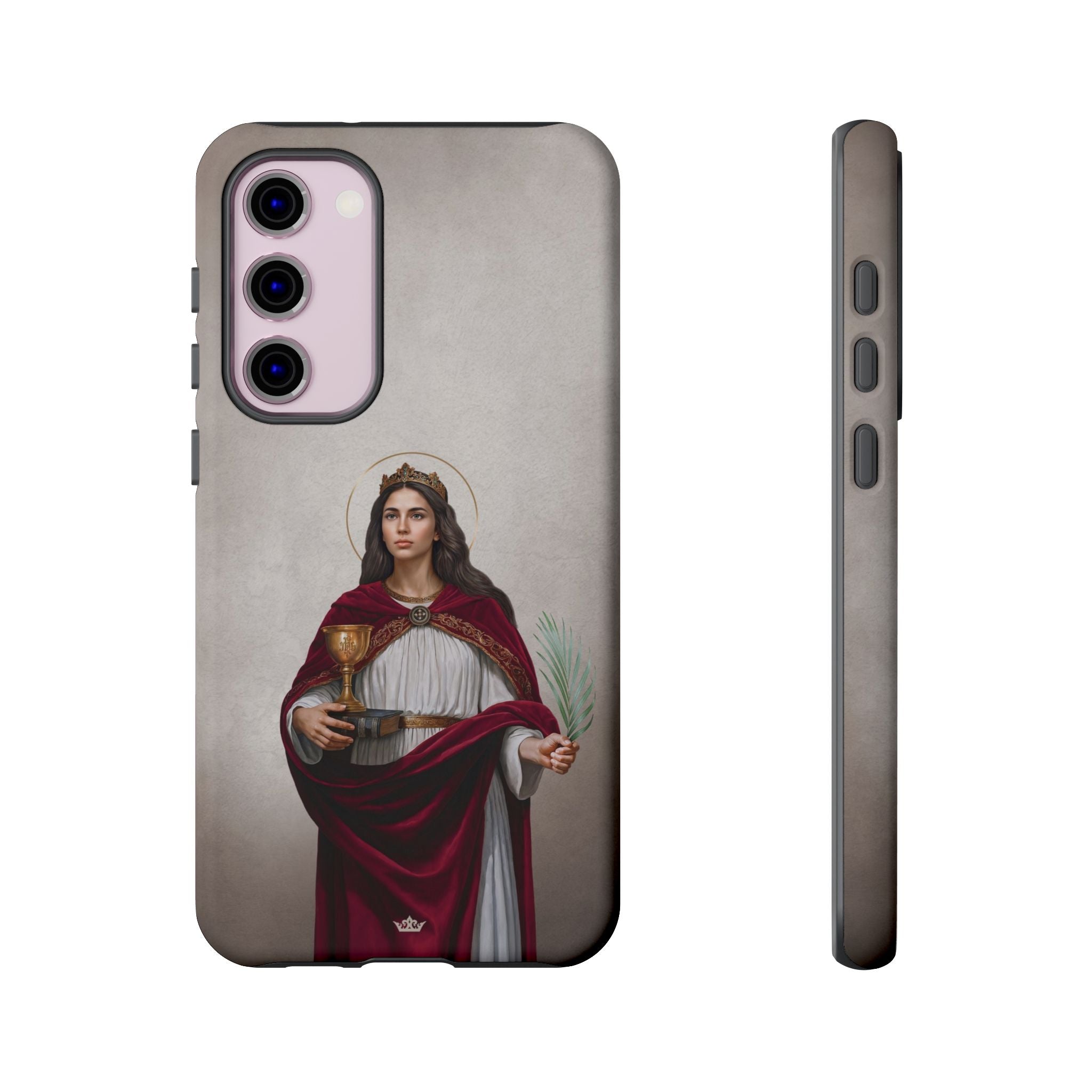 St. Barbara Hard Phone Case (Light)