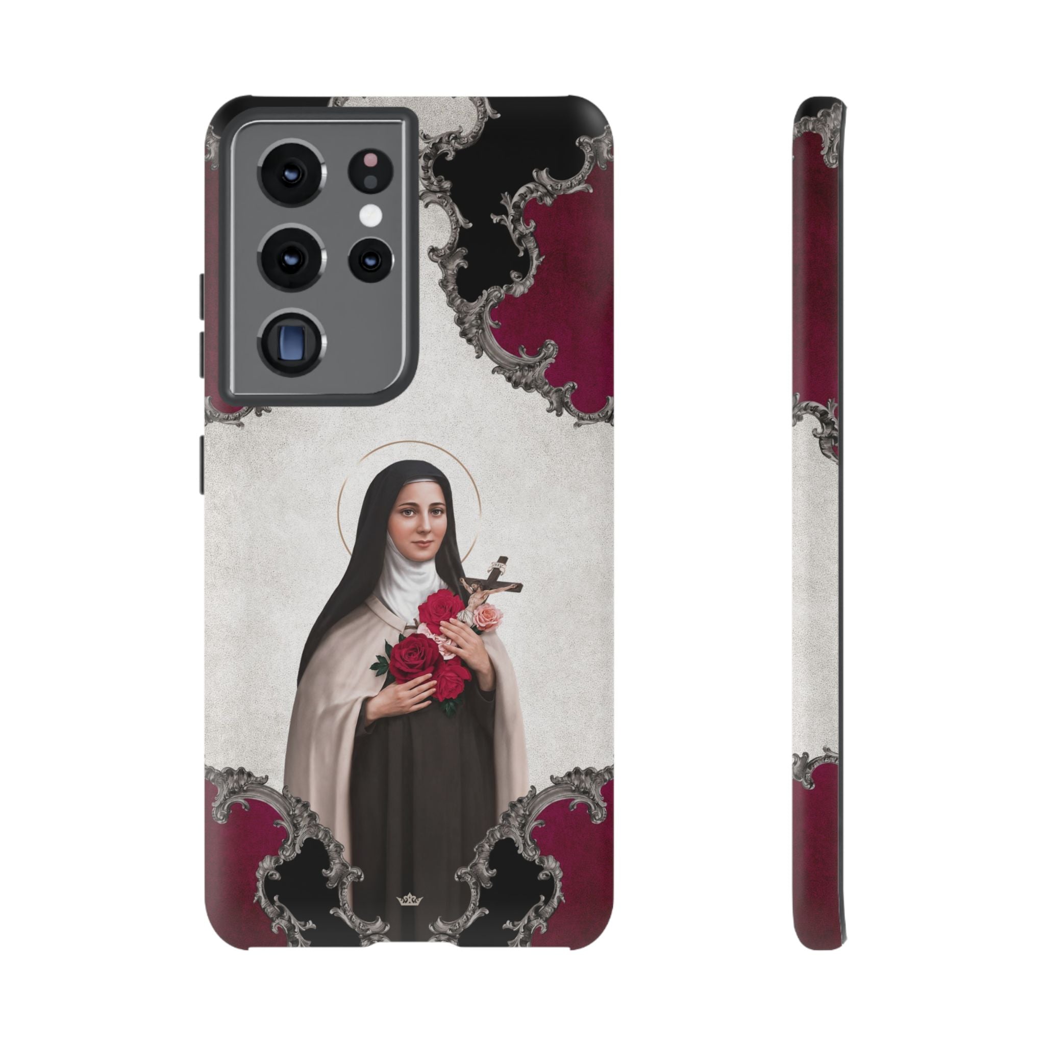 St. Therese of Lisieux Hard Phone Case (Baroque)