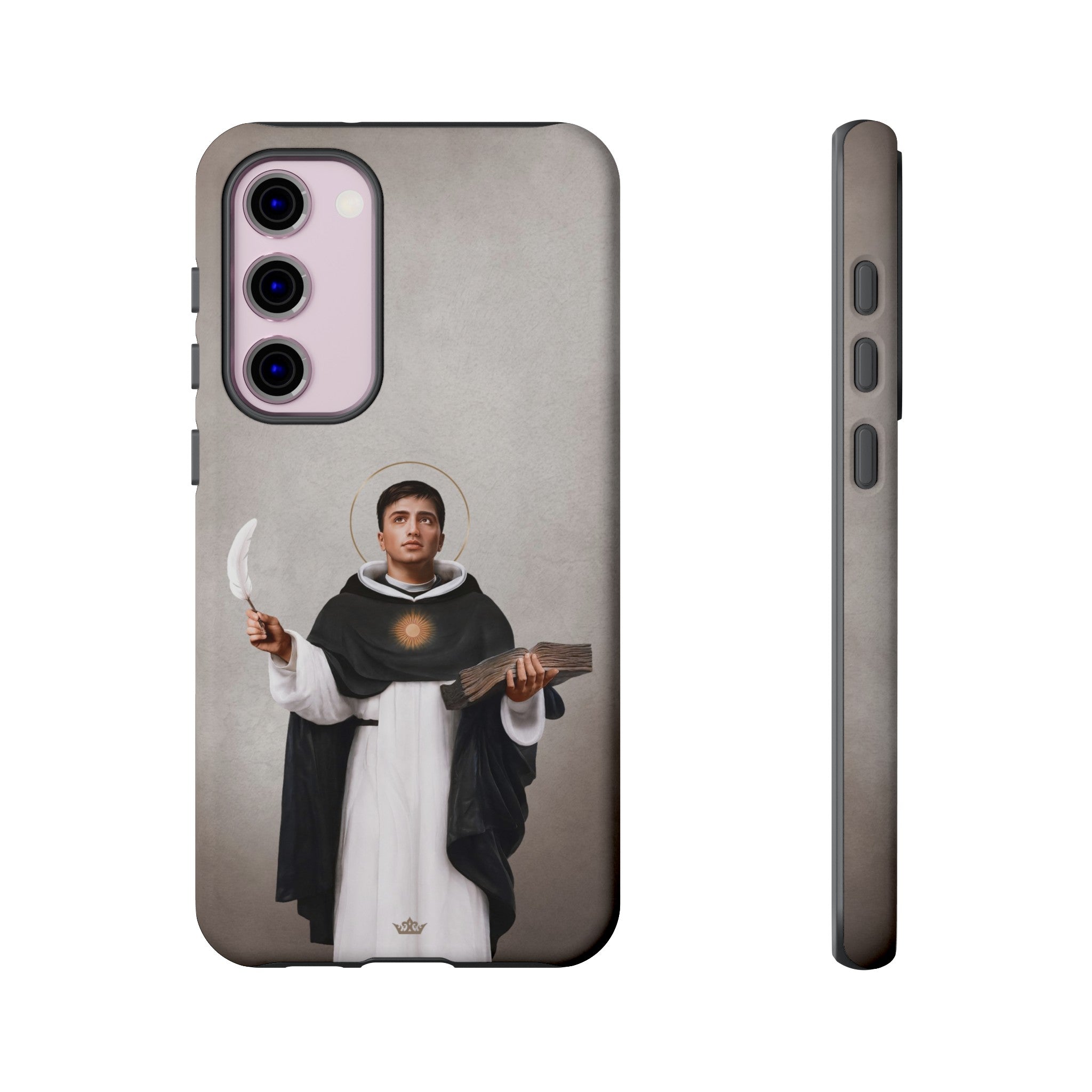 St. Thomas Aquinas Hard Phone Case (Light)