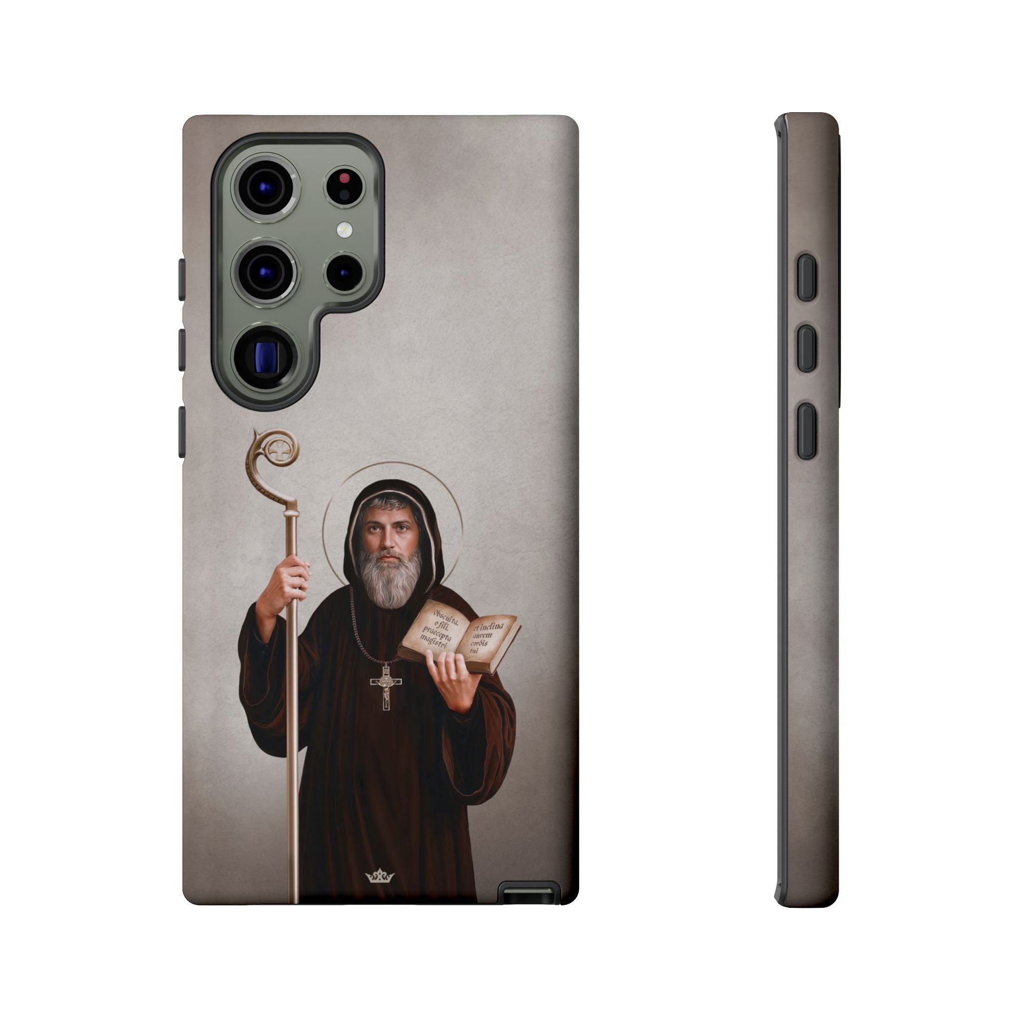 St. Benedict Hard Phone Case (Light)