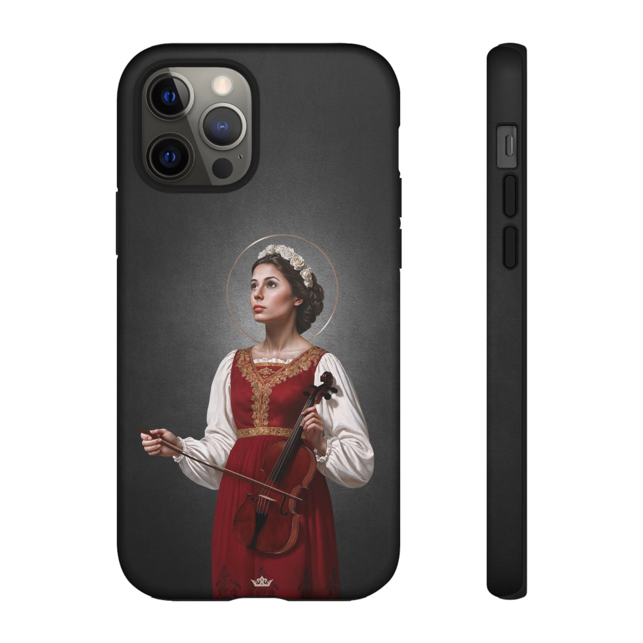 St. Cecilia Hard Phone Case (Dark)