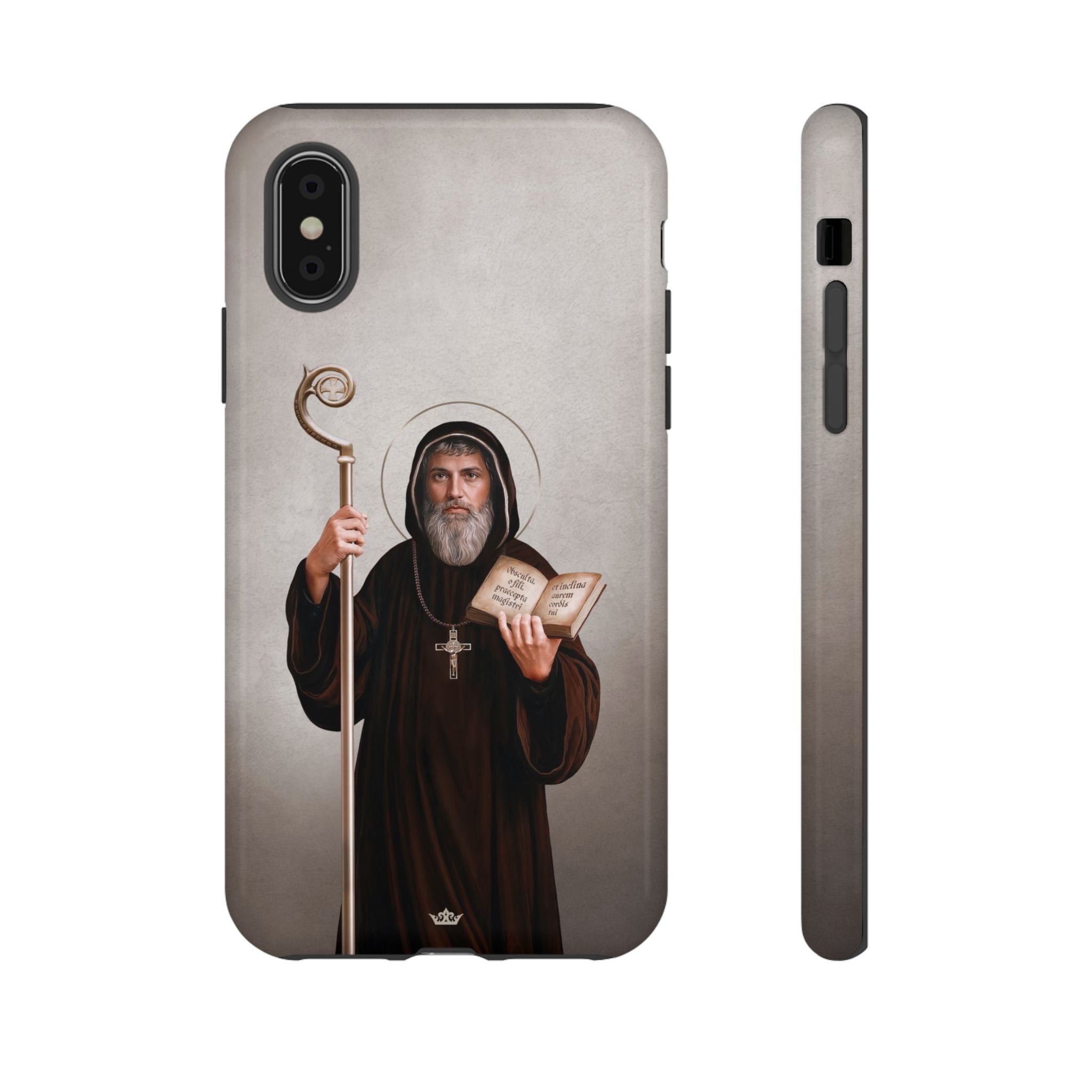 St. Benedict Hard Phone Case (Light)