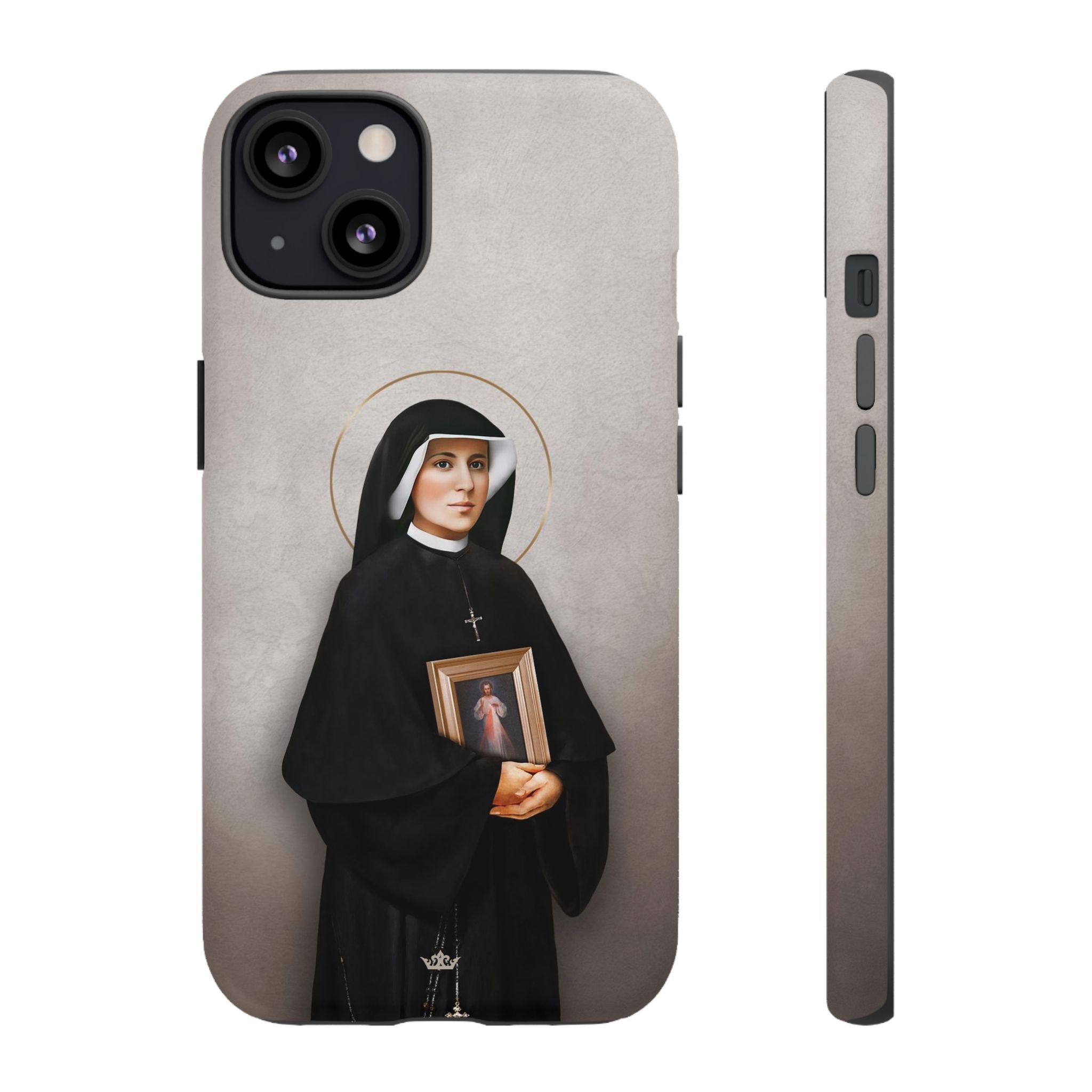 St. Faustina Hard Phone Case (Light)