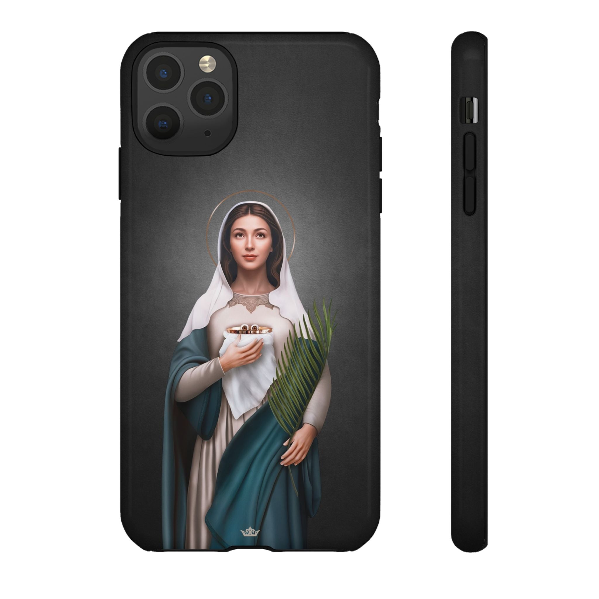 St. Lucy Hard Phone Case (Dark)