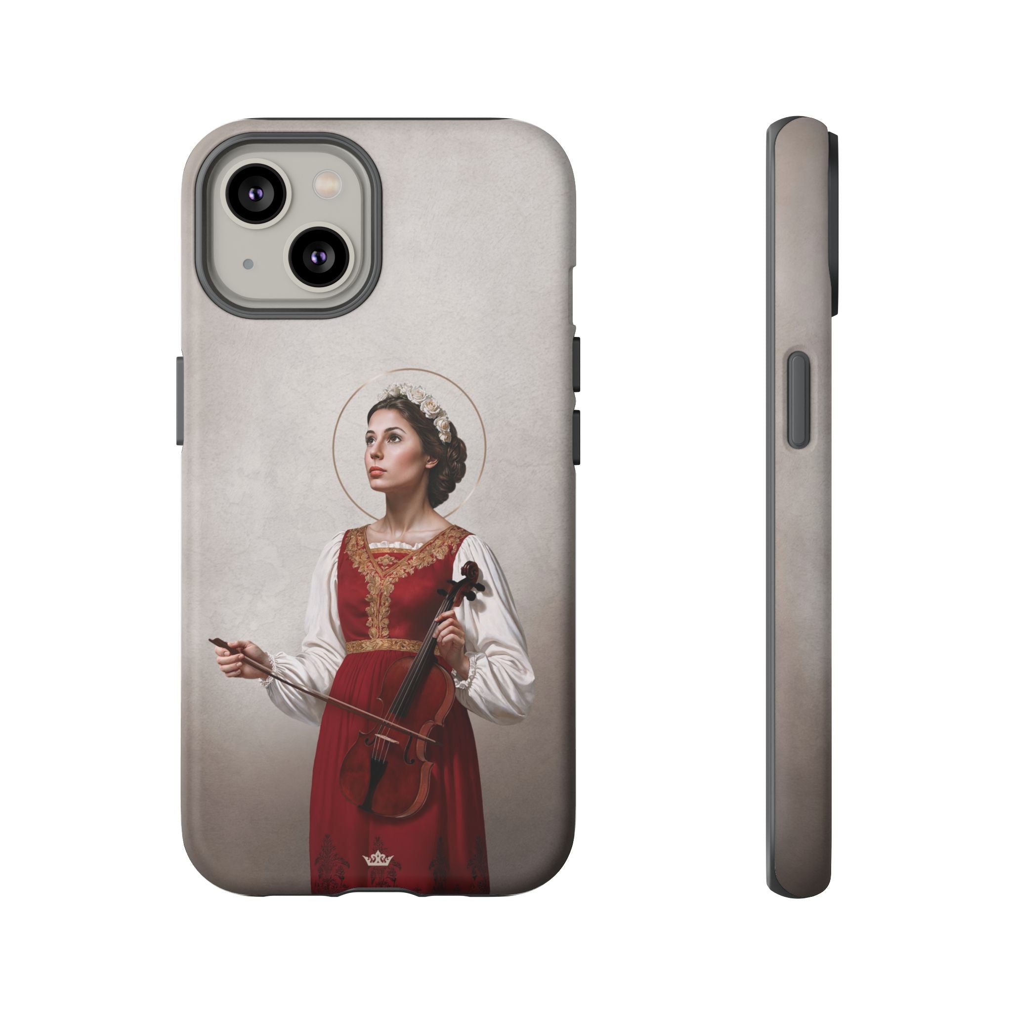 St. Cecilia Hard Phone Case (Light)