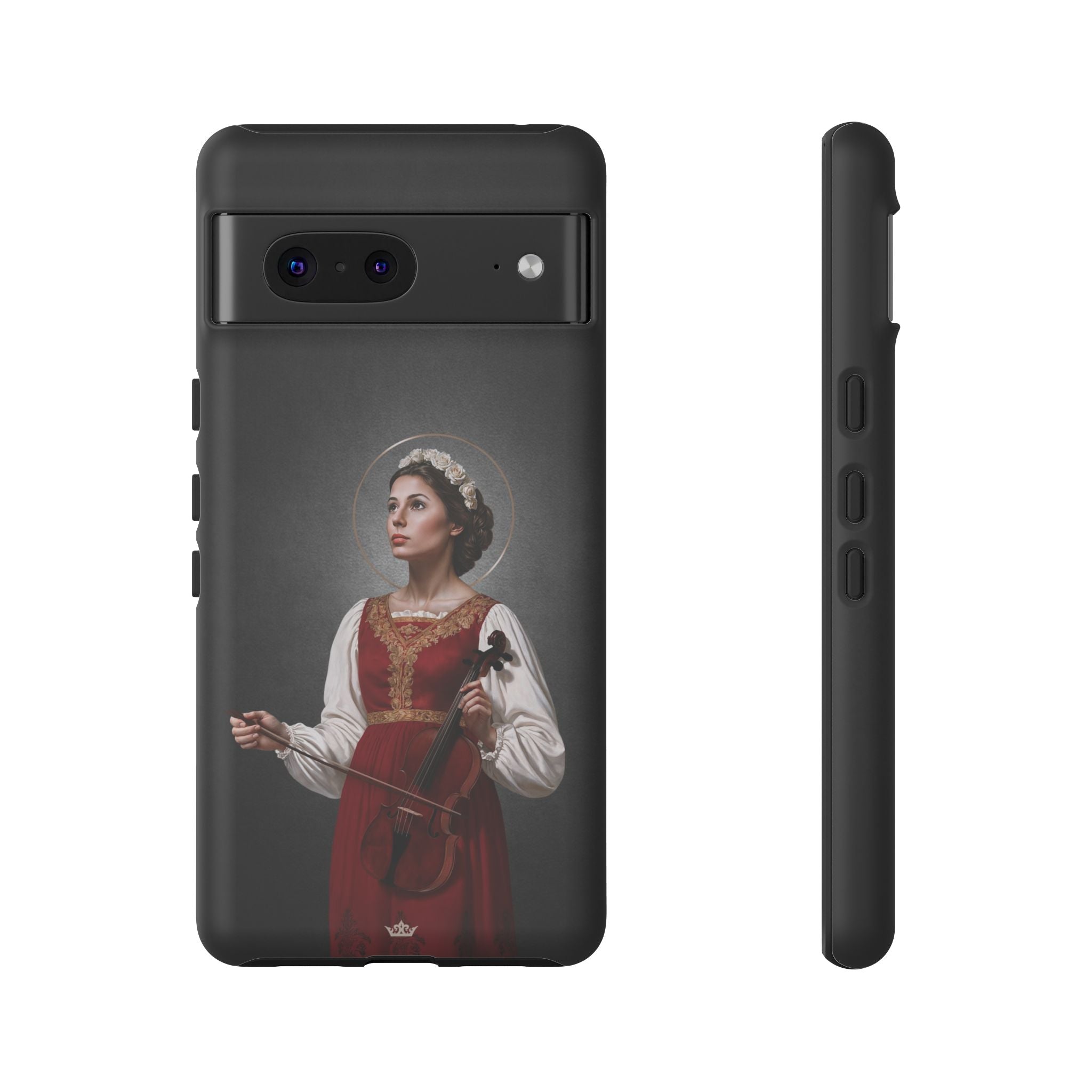 St. Cecilia Hard Phone Case (Dark)