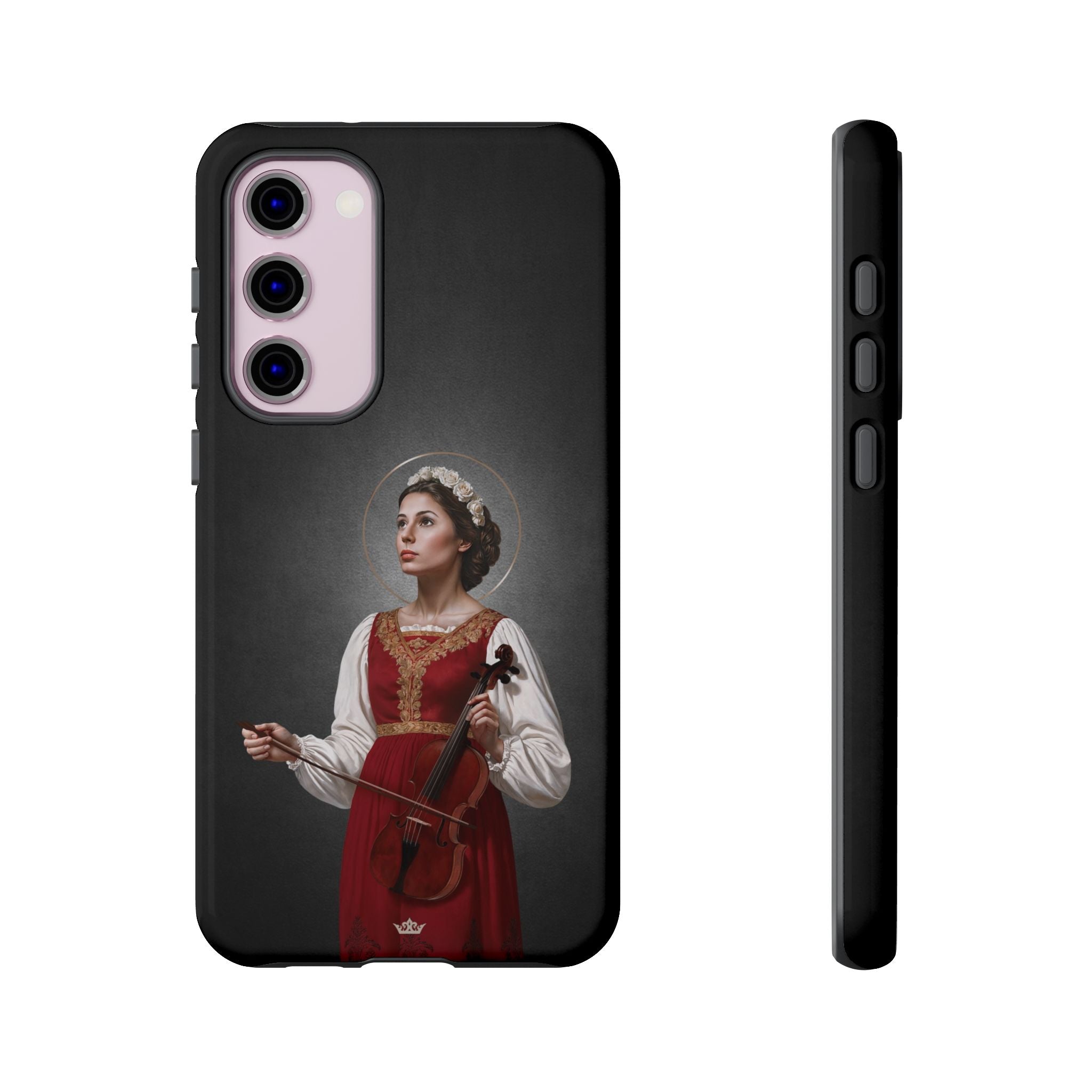 St. Cecilia Hard Phone Case (Dark)