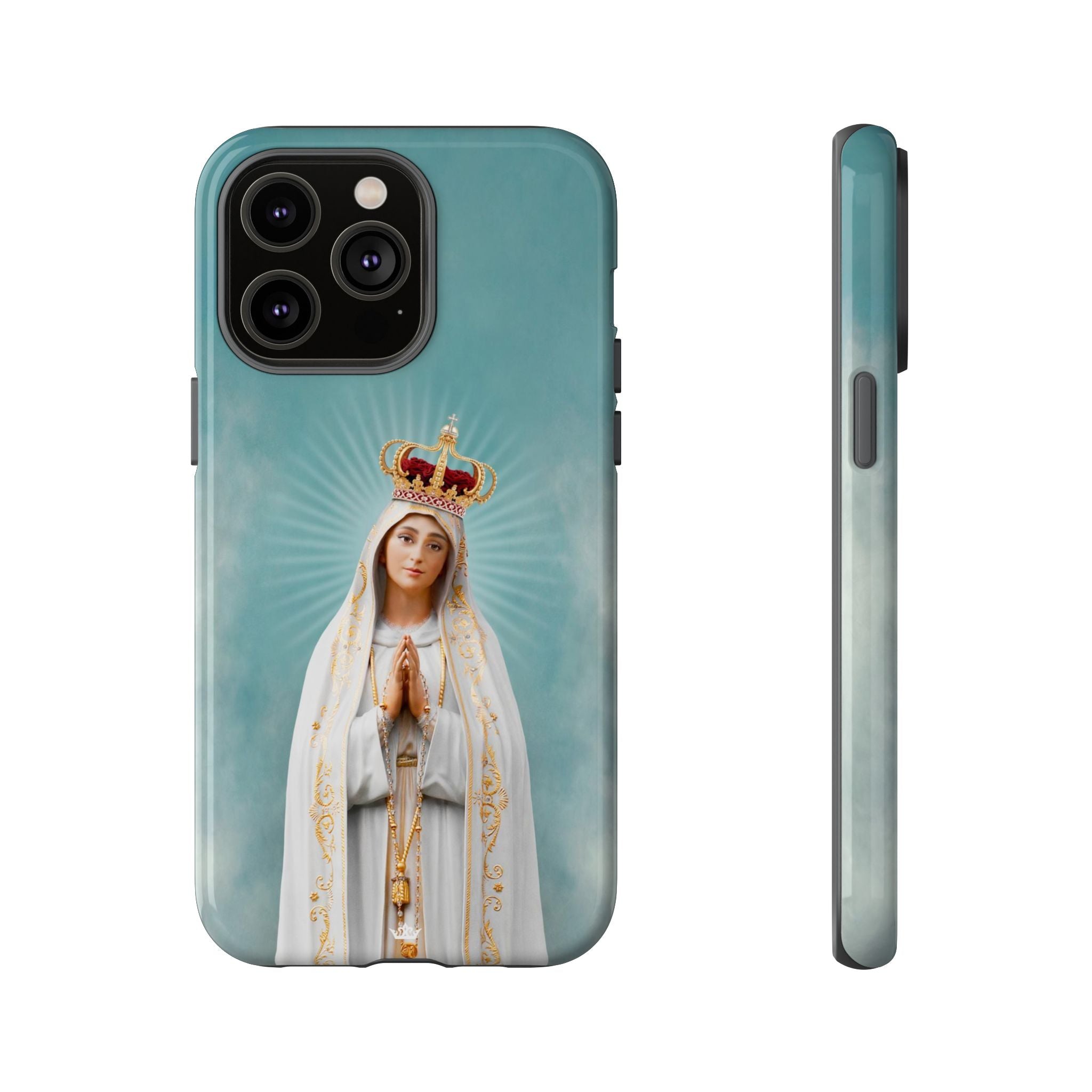 Our Lady of Fatima Hard Phone Case